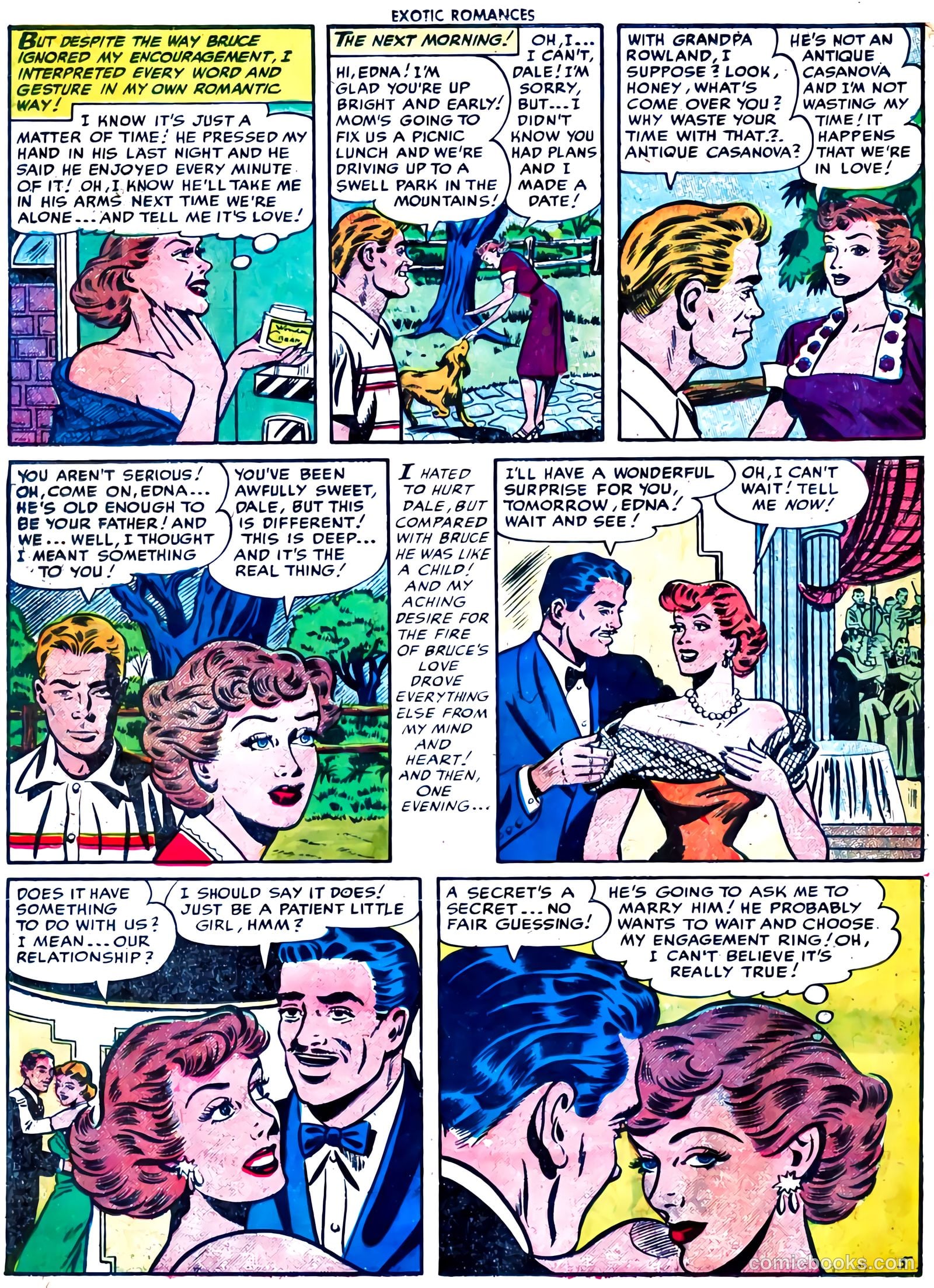 Exotic Romances #1 (1955) — page 21 of 33
