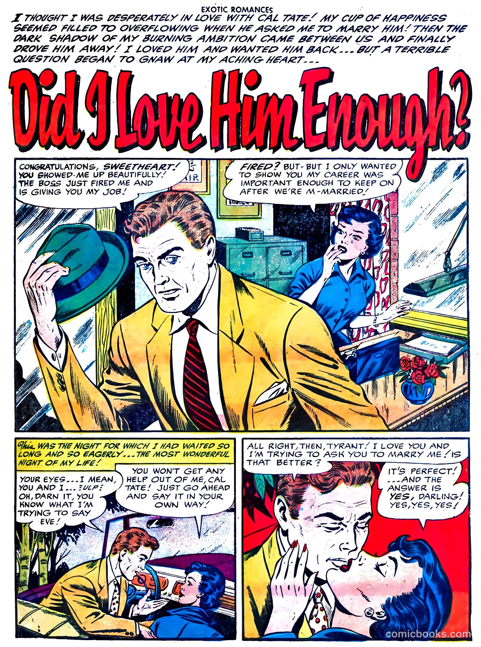 Exotic Romances #1 (1955) — page 26 of 33