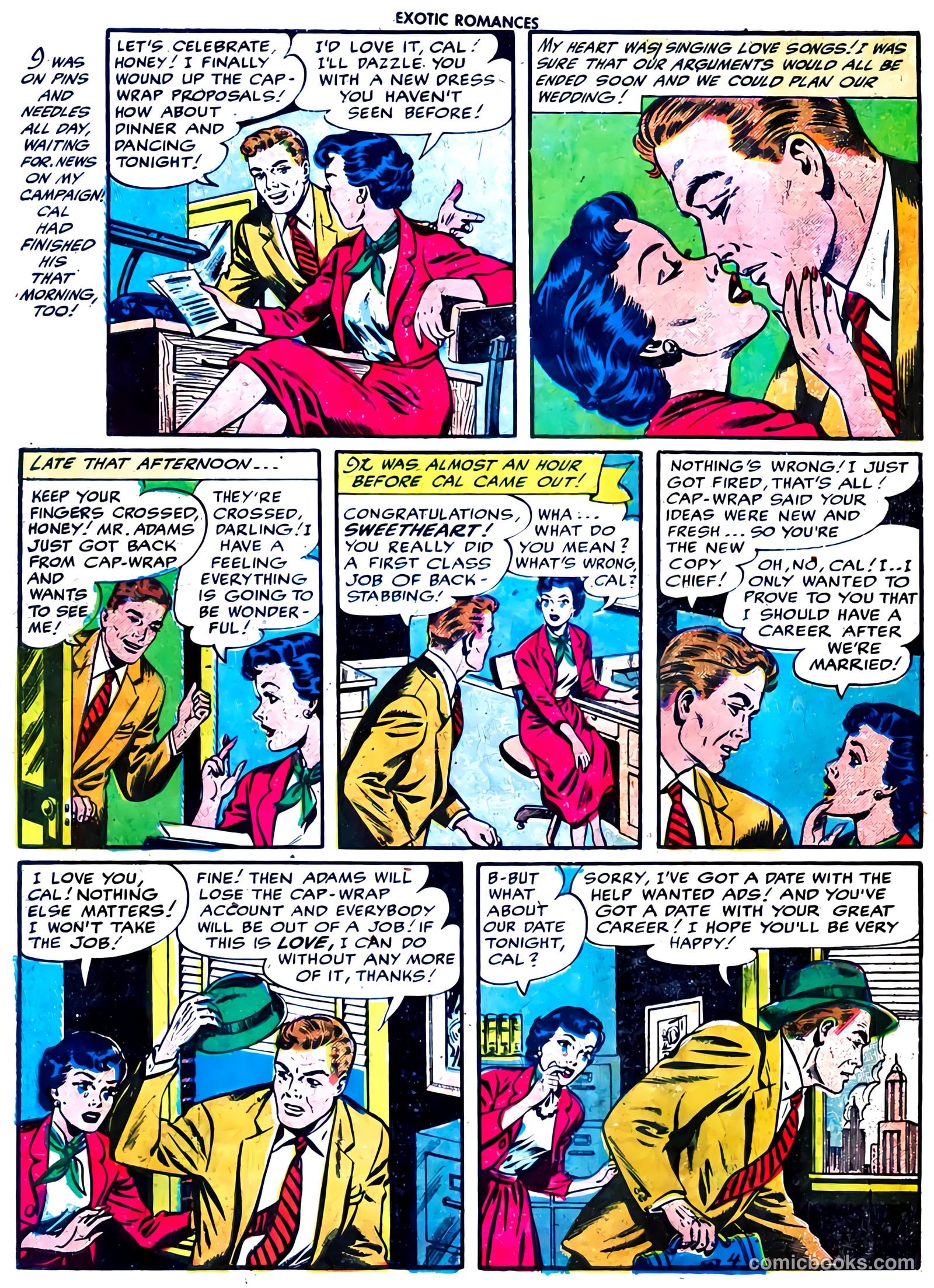 Exotic Romances #1 (1955) — page 29 of 33