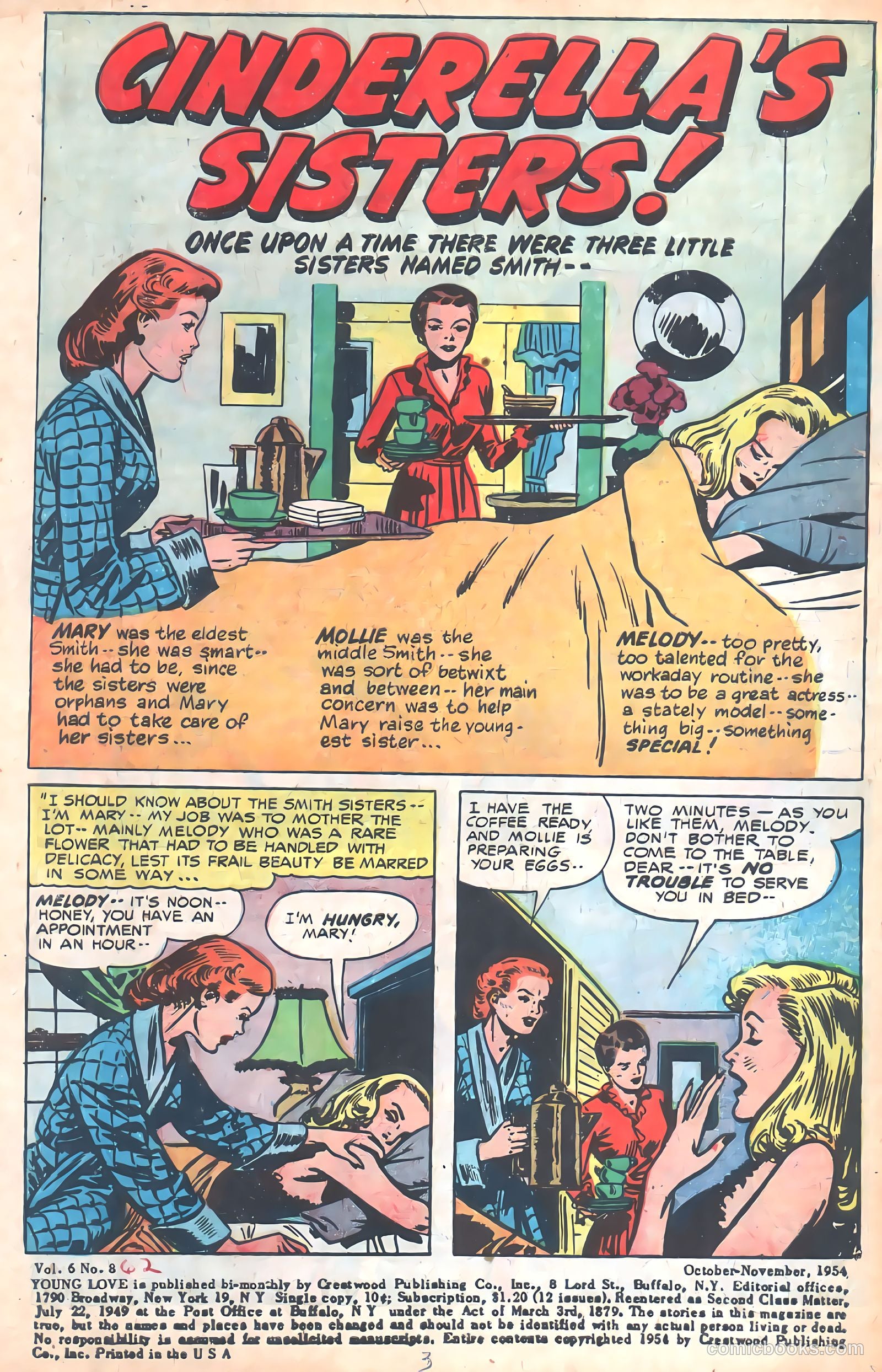 Young Love #62 (1954) — page 2 of 34