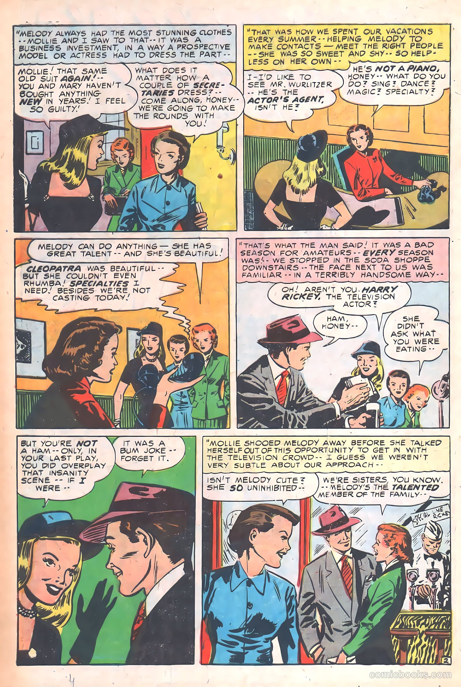 Young Love #62 (1954) — page 3 of 34