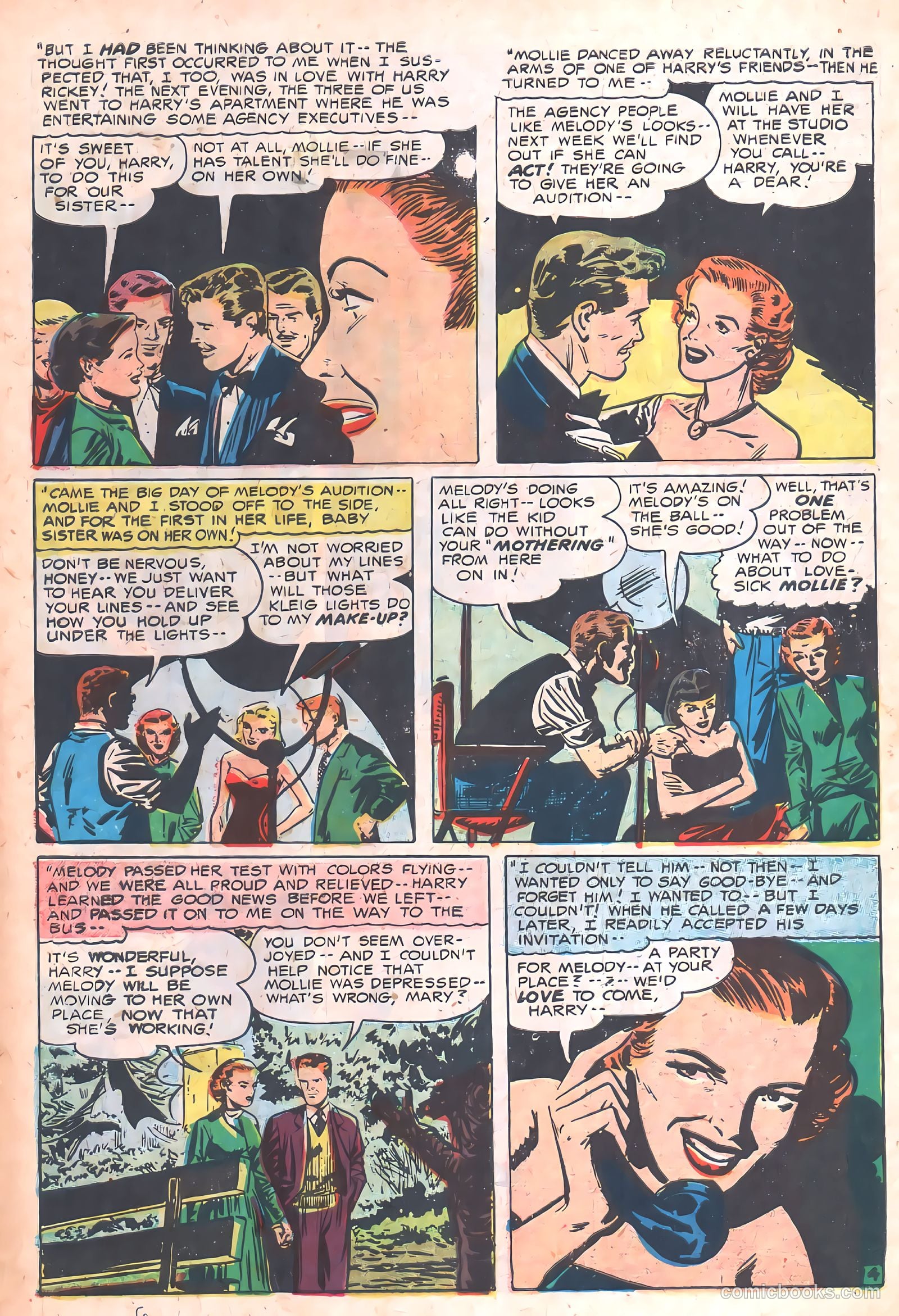 Young Love #62 (1954) — page 5 of 34