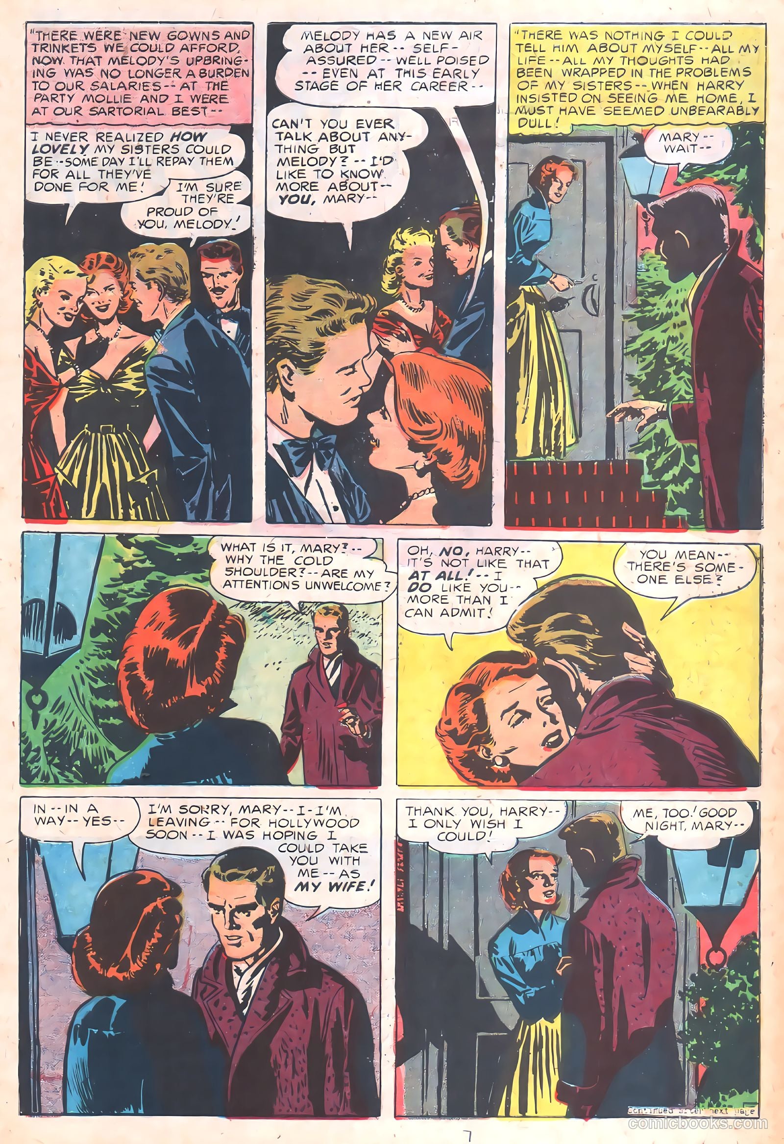 Young Love #62 (1954) — page 6 of 34