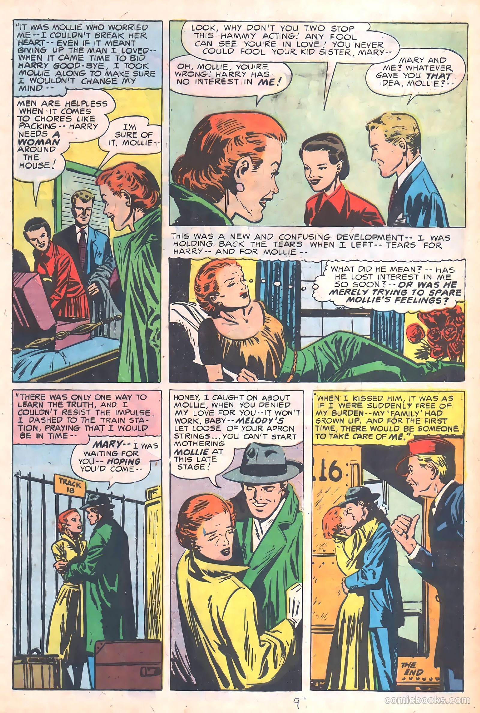 Young Love #62 (1954) — page 8 of 34
