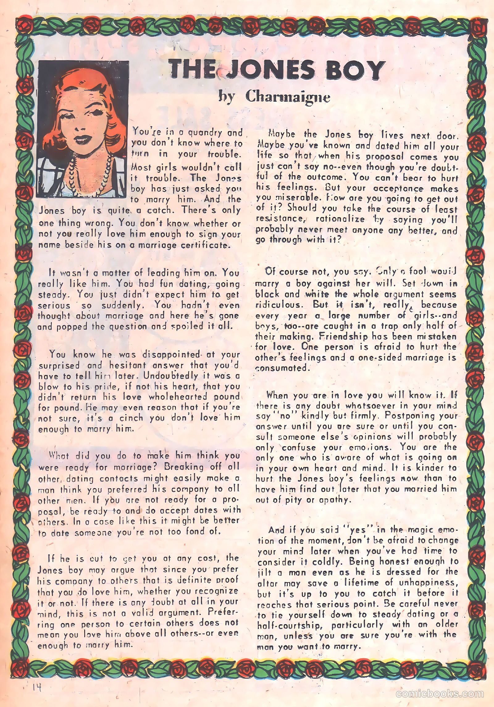 Young Love #62 (1954) — page 13 of 34