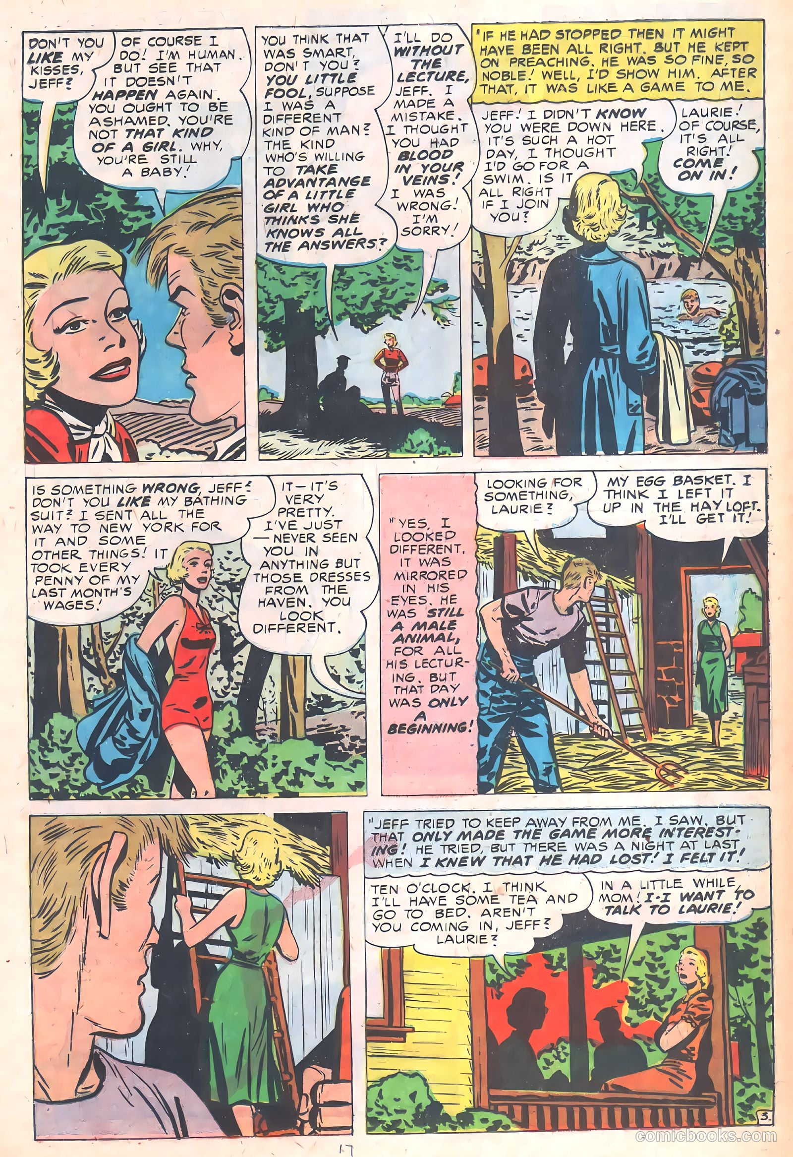 Young Love #62 (1954) — page 16 of 34