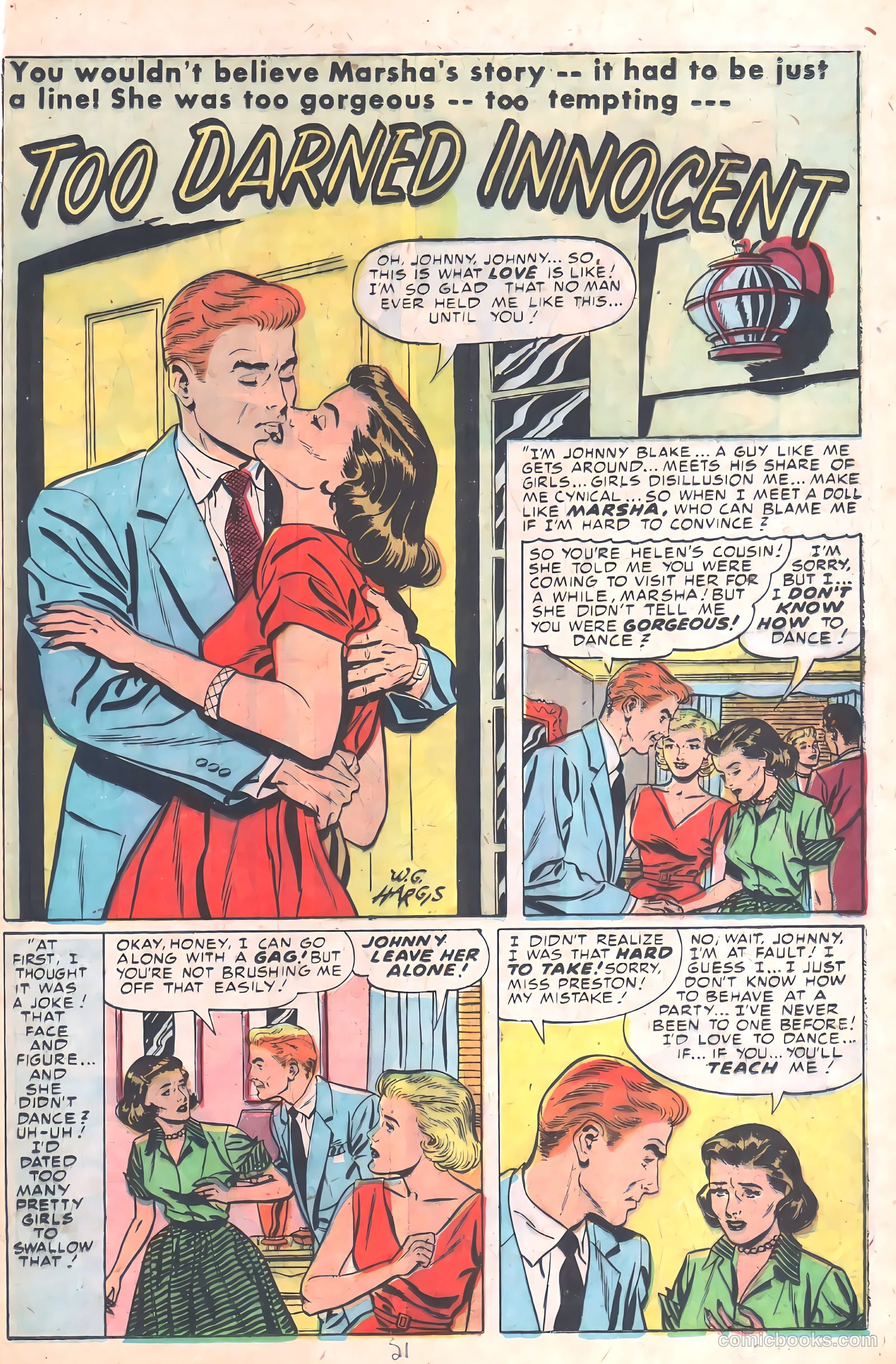 Young Love #62 (1954) — page 20 of 34