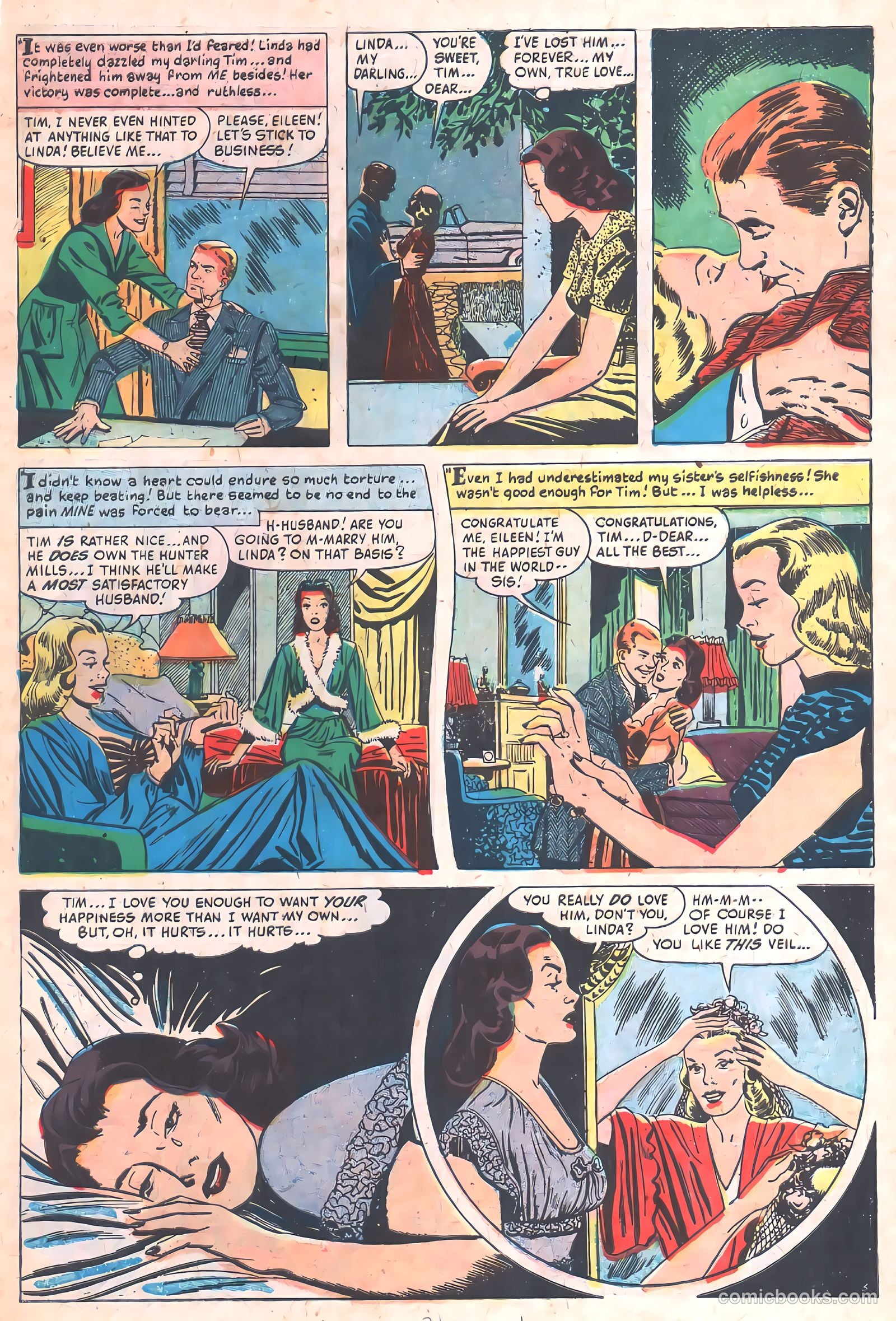 Young Love #62 (1954) — page 30 of 34
