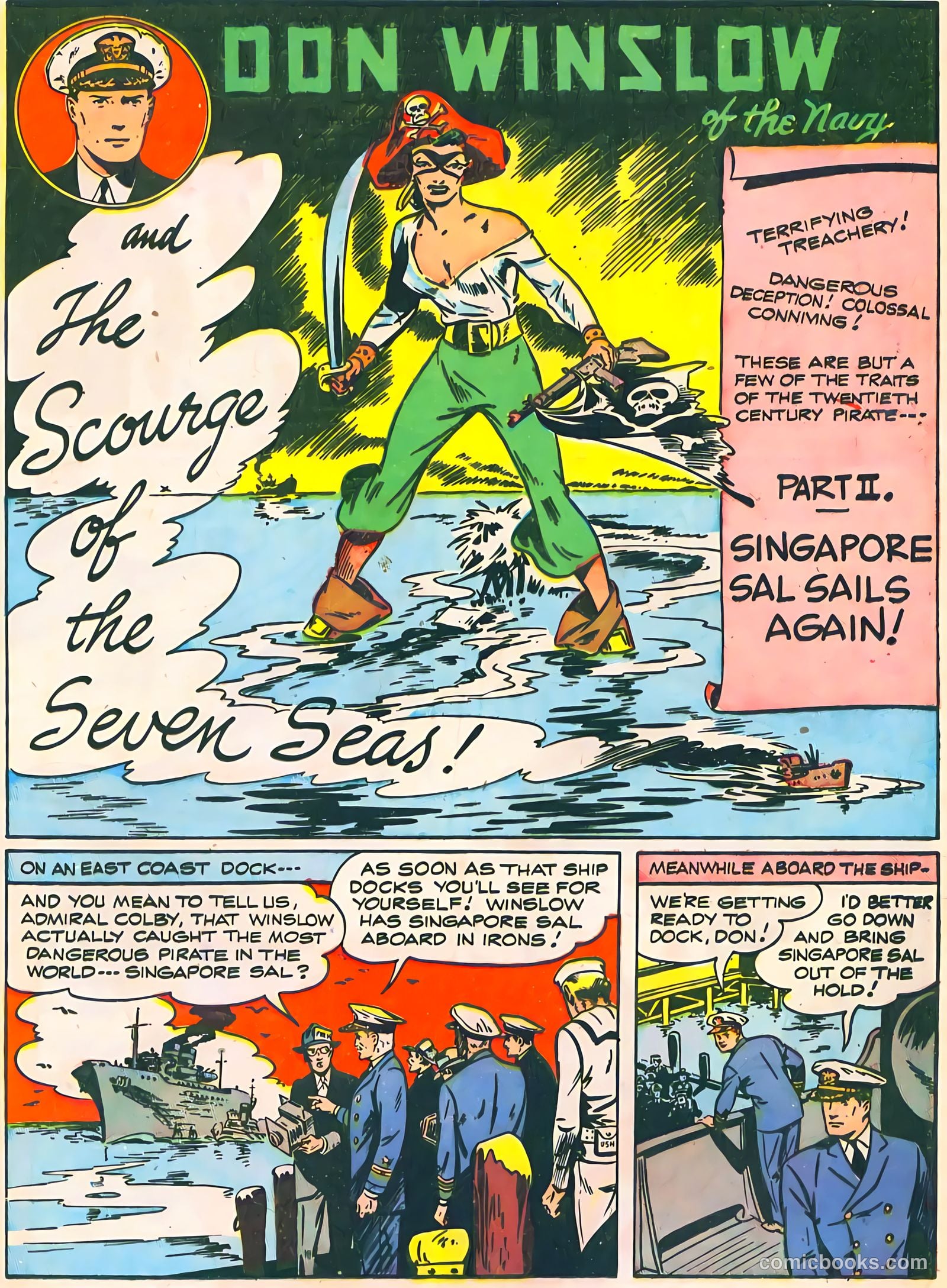 Don Winslow #57 (1948) — page 17