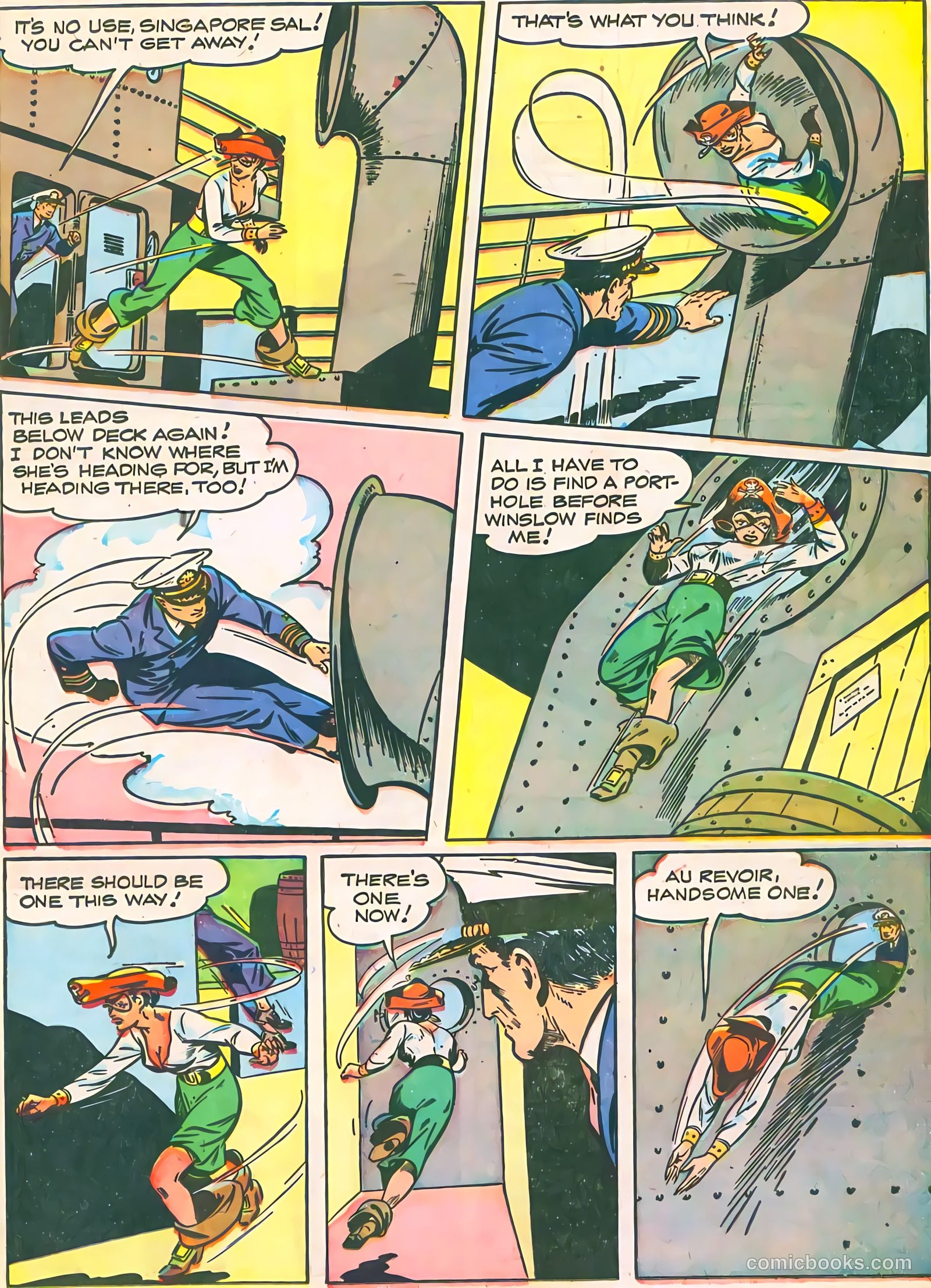 Don Winslow #57 (1948) — page 19