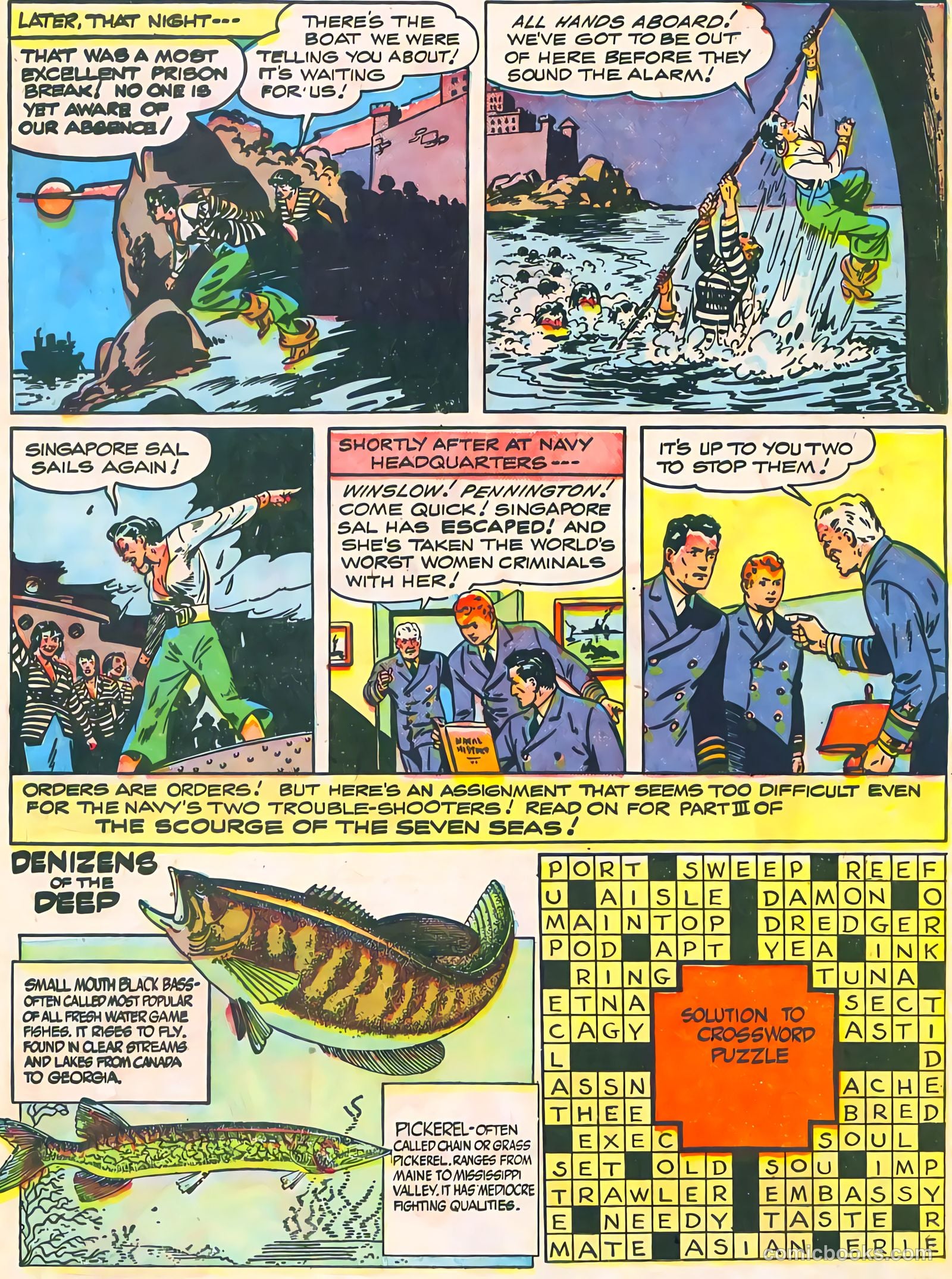 Don Winslow #57 (1948) — page 22