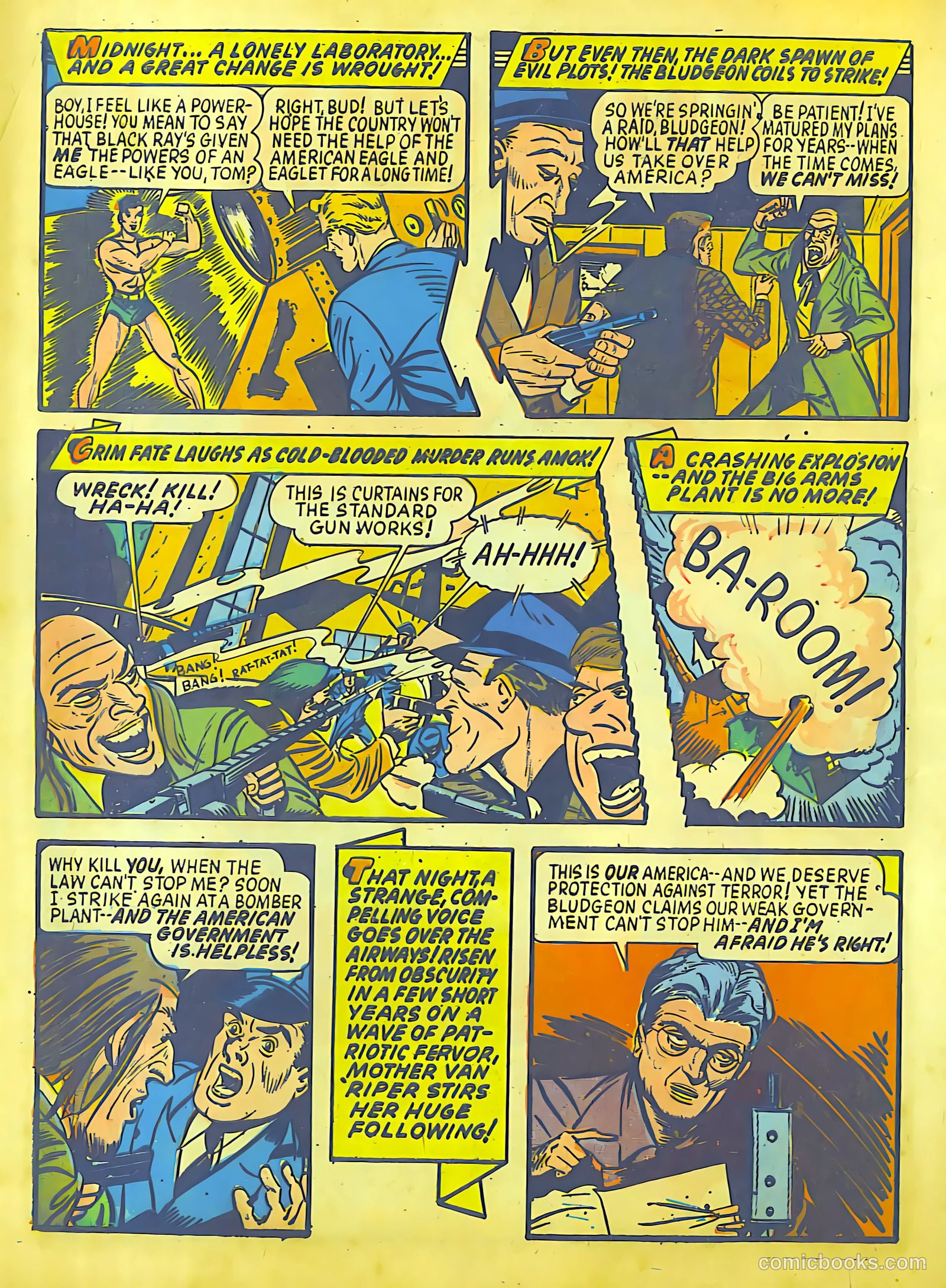 Exciting Comics #23 (1942) — page 3 of 66