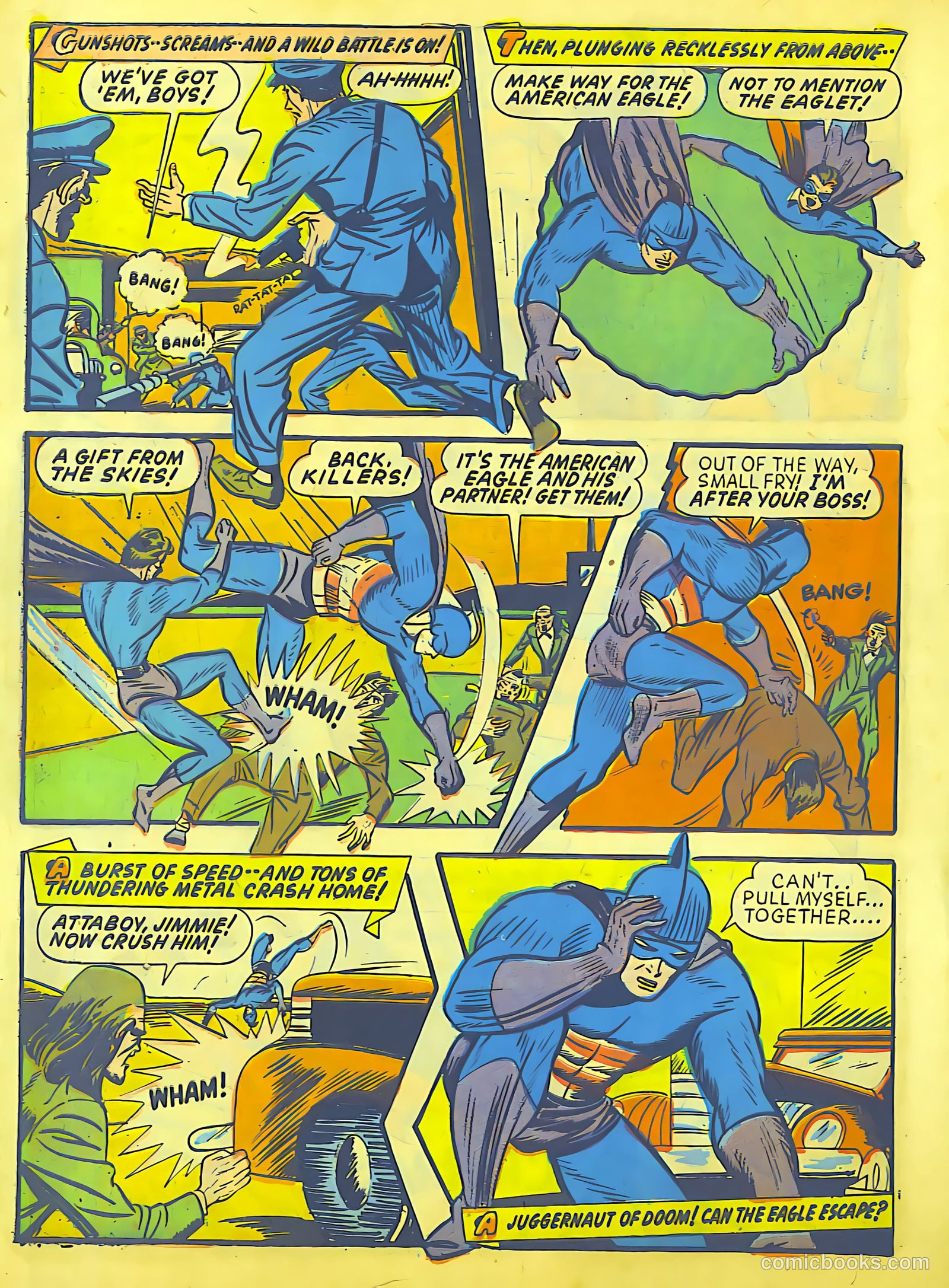 Exciting Comics #23 (1942) — page 5 of 66