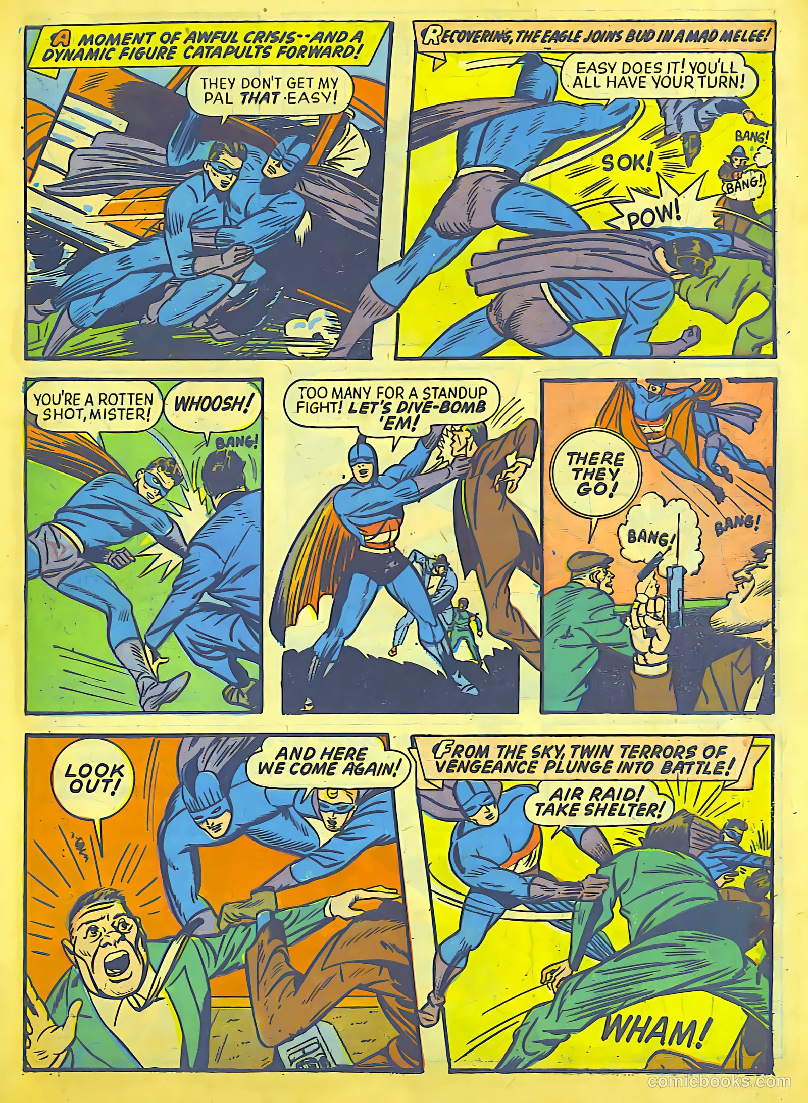 Exciting Comics #23 (1942) — page 6 of 66