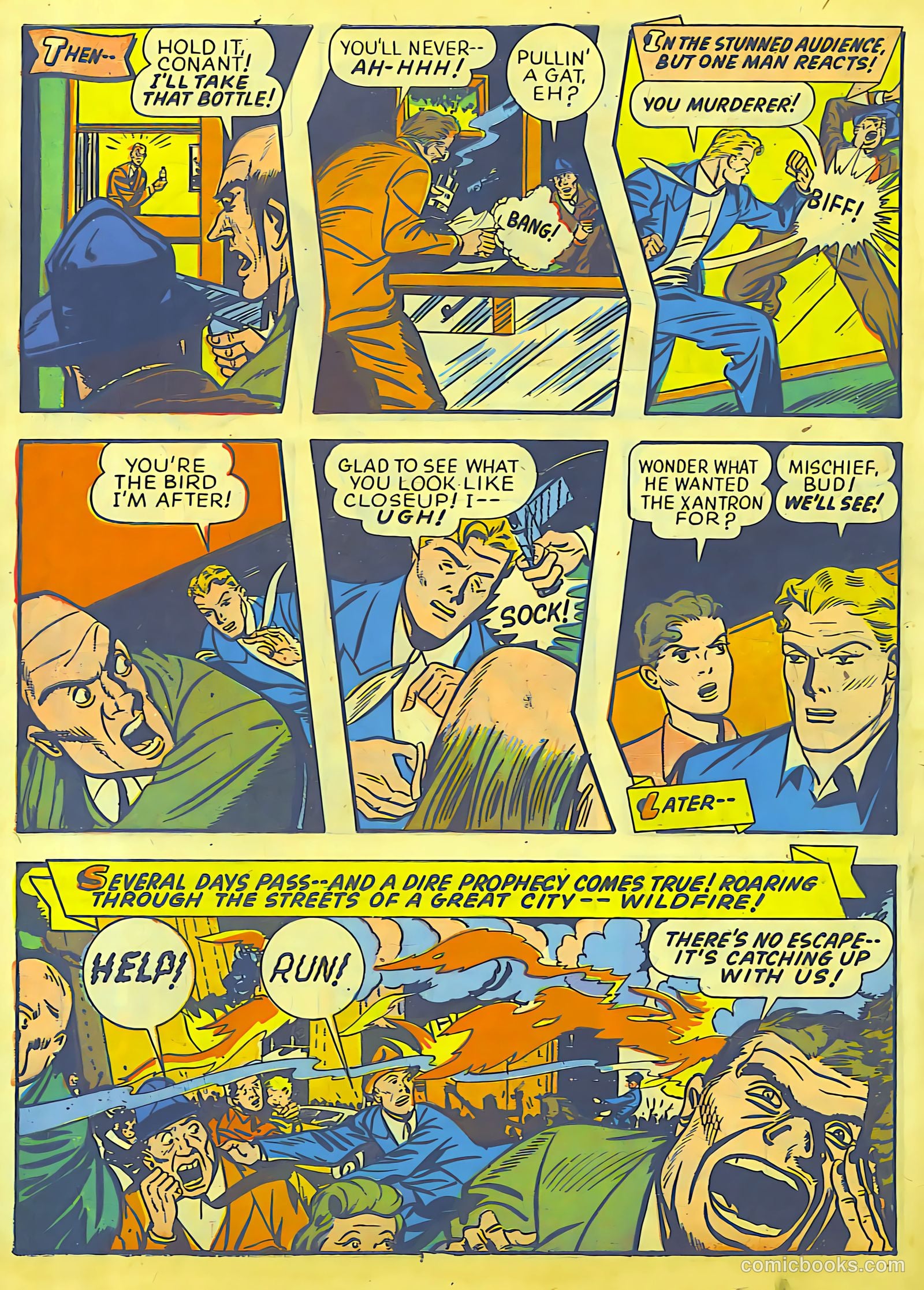 Exciting Comics #23 (1942) — page 9 of 66