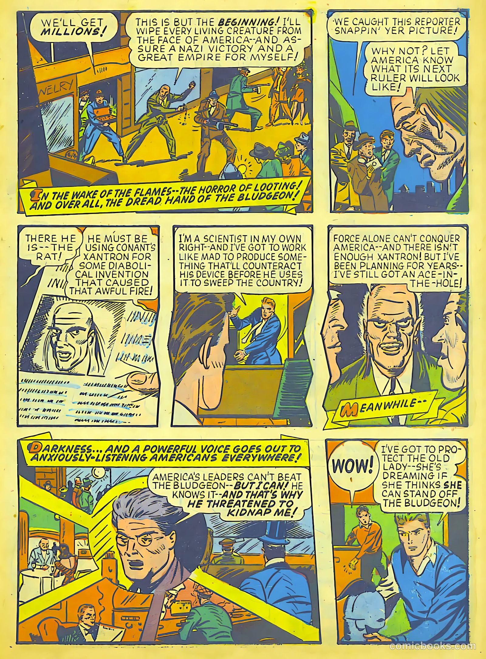 Exciting Comics #23 (1942) — page 10 of 66