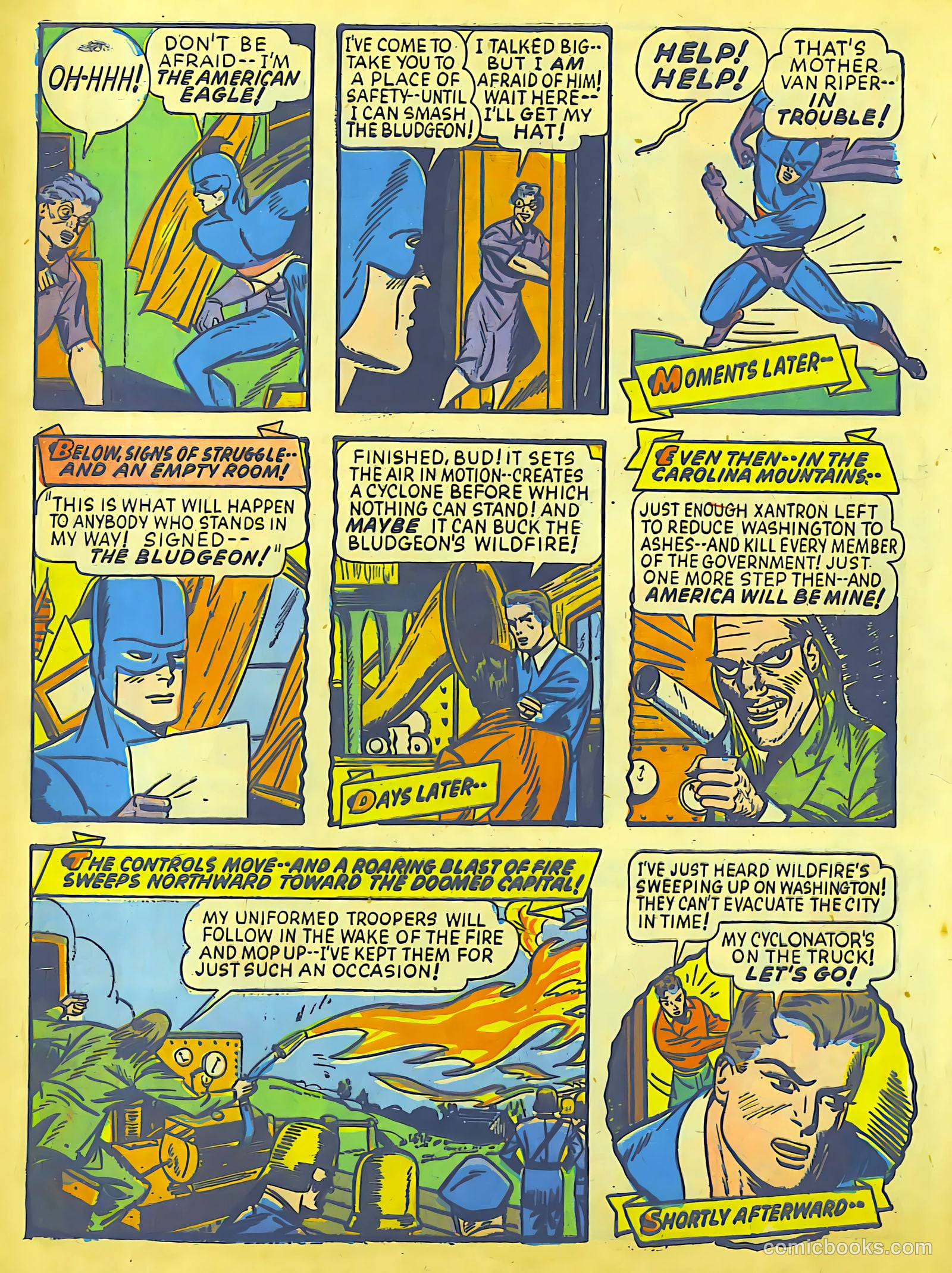 Exciting Comics #23 (1942) — page 11 of 66