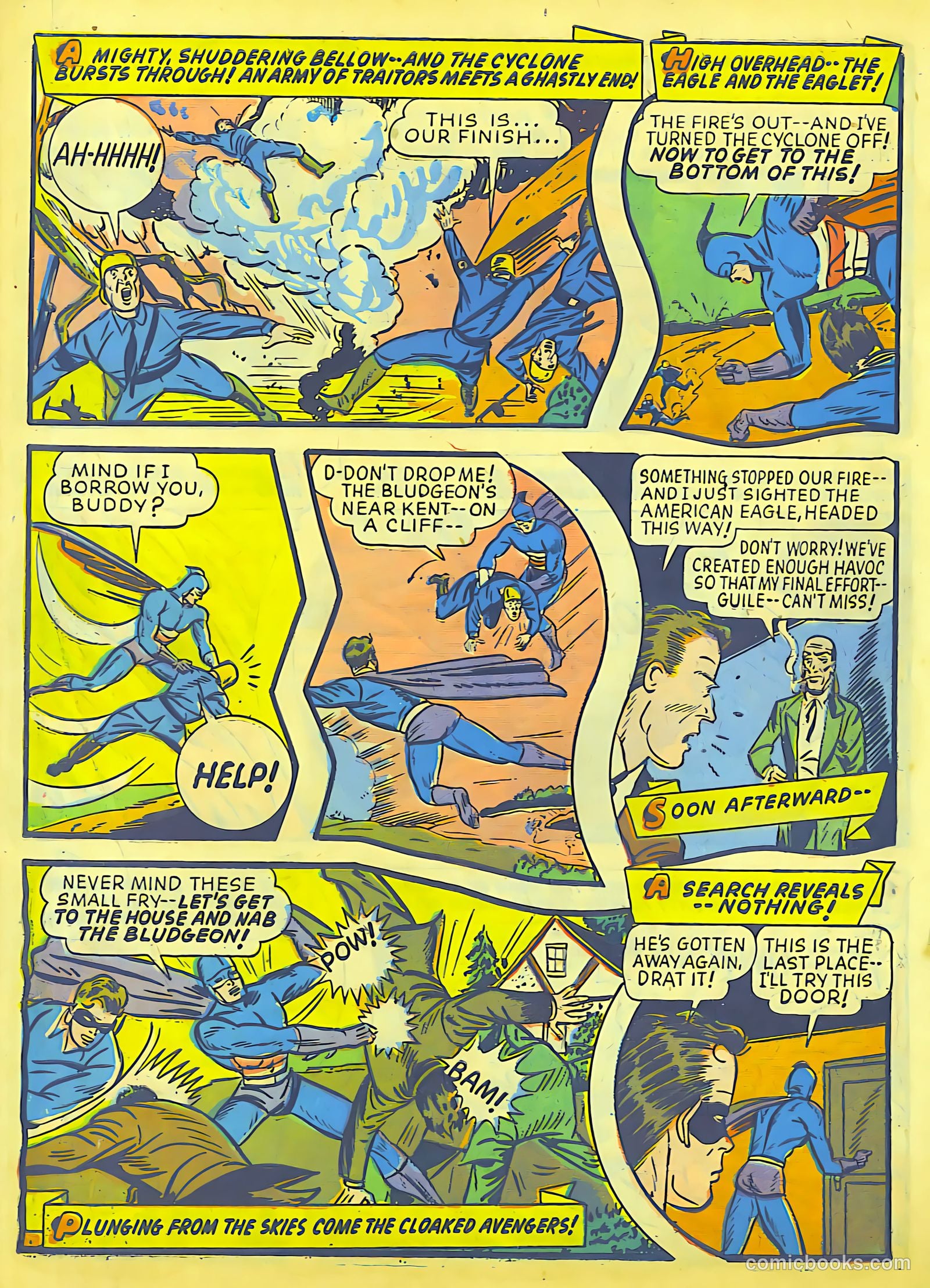 Exciting Comics #23 (1942) — page 13 of 66