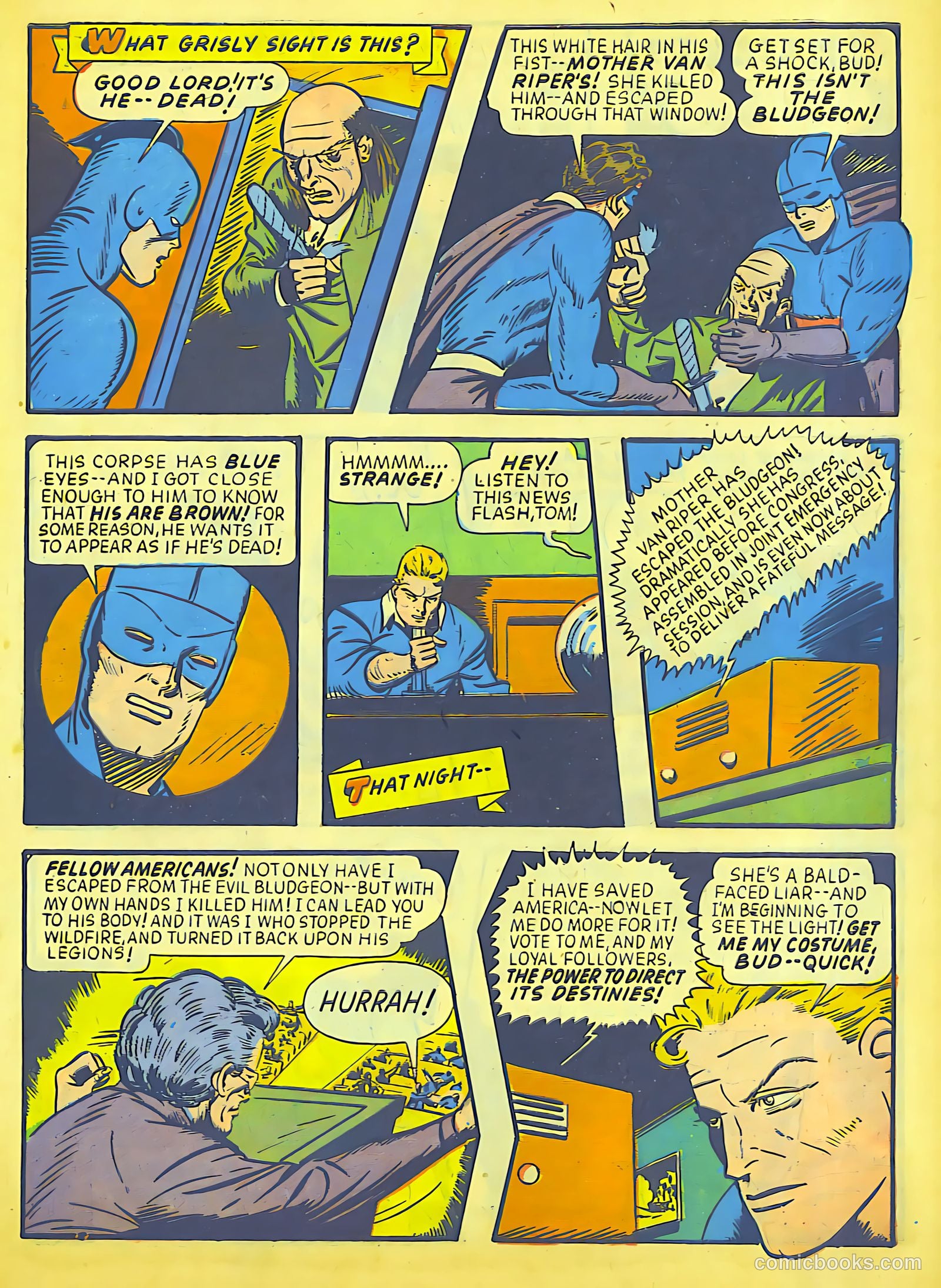 Exciting Comics #23 (1942) — page 14 of 66
