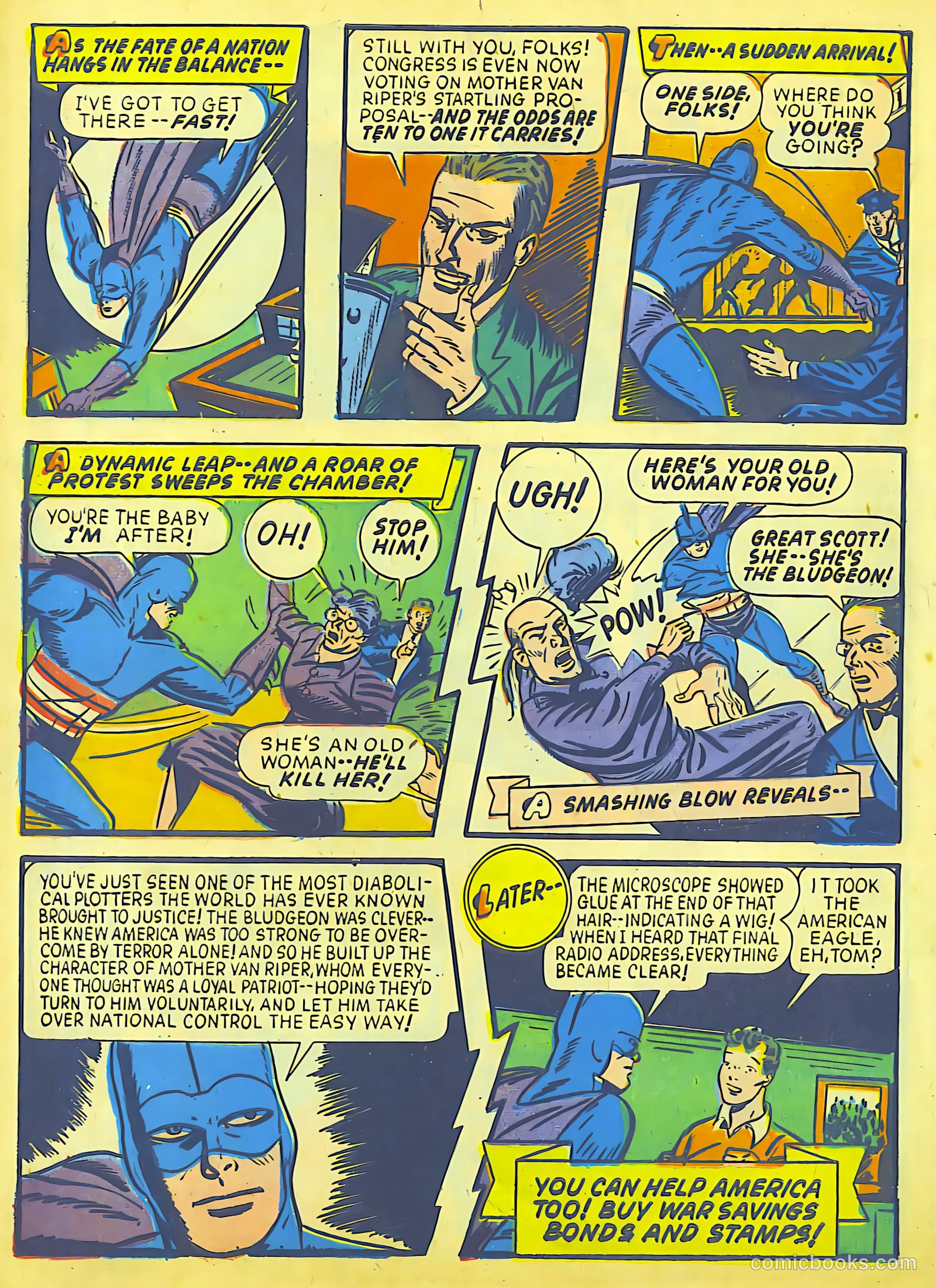 Exciting Comics #23 (1942) — page 15 of 66