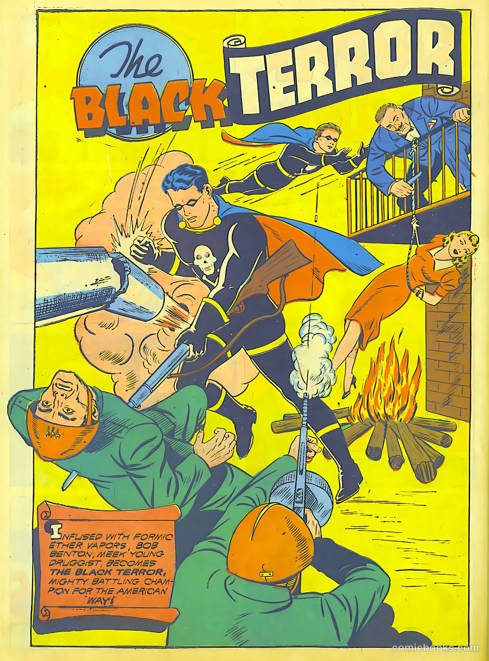 Exciting Comics #23 (1942) — page 17 of 66