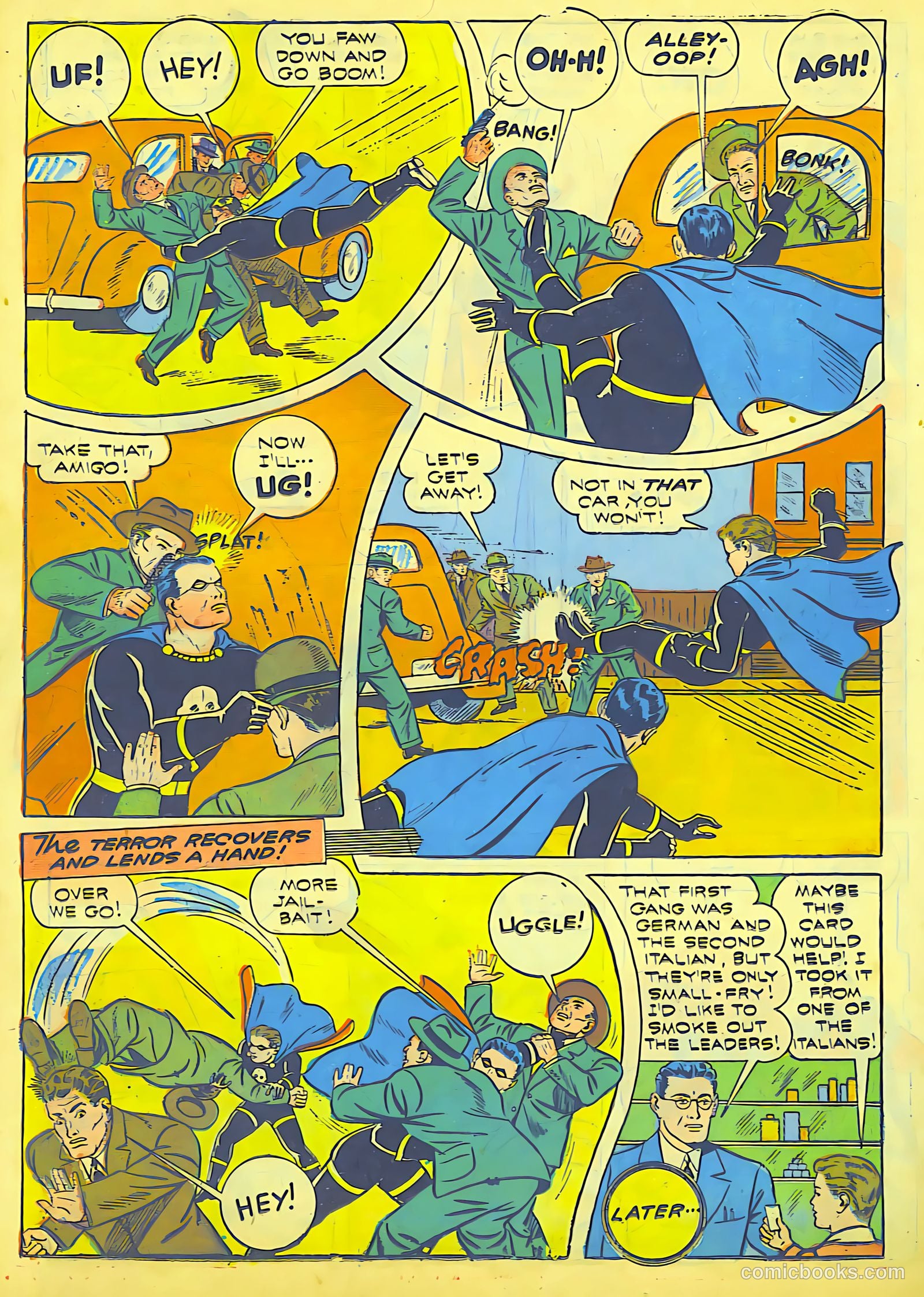 Exciting Comics #23 (1942) — page 21 of 66