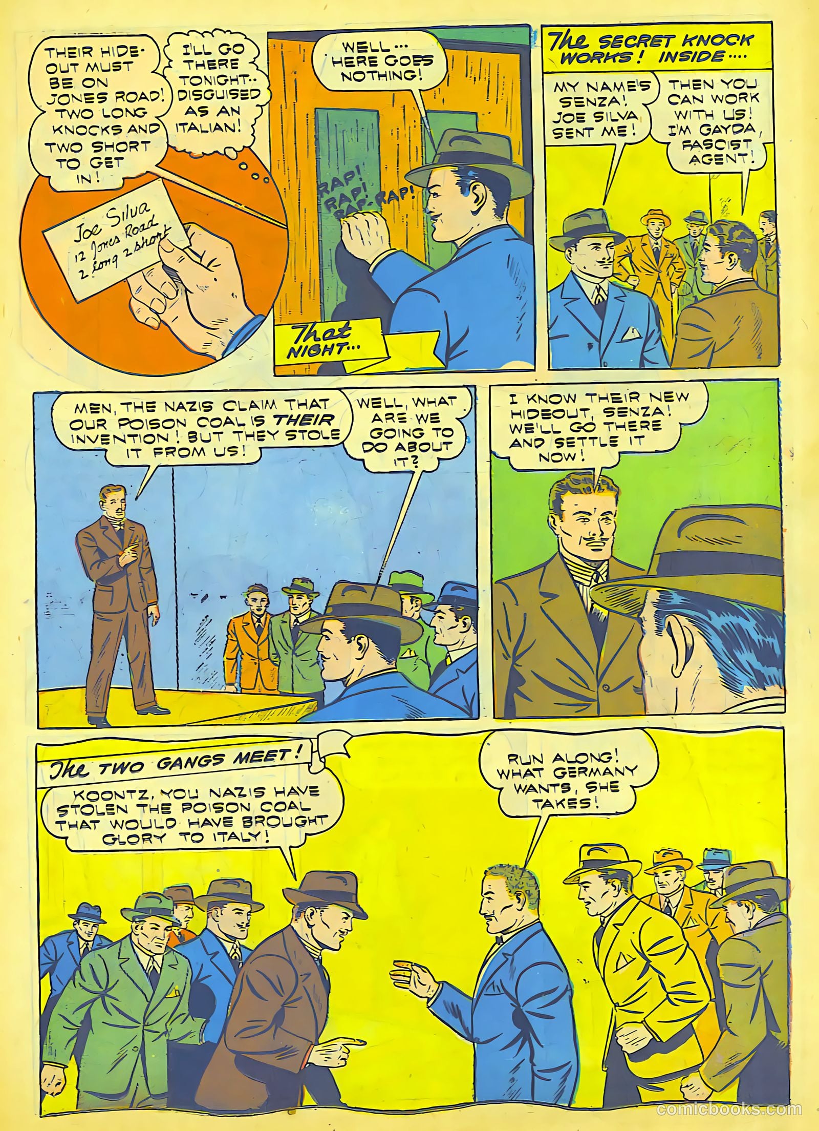 Exciting Comics #23 (1942) — page 22 of 66