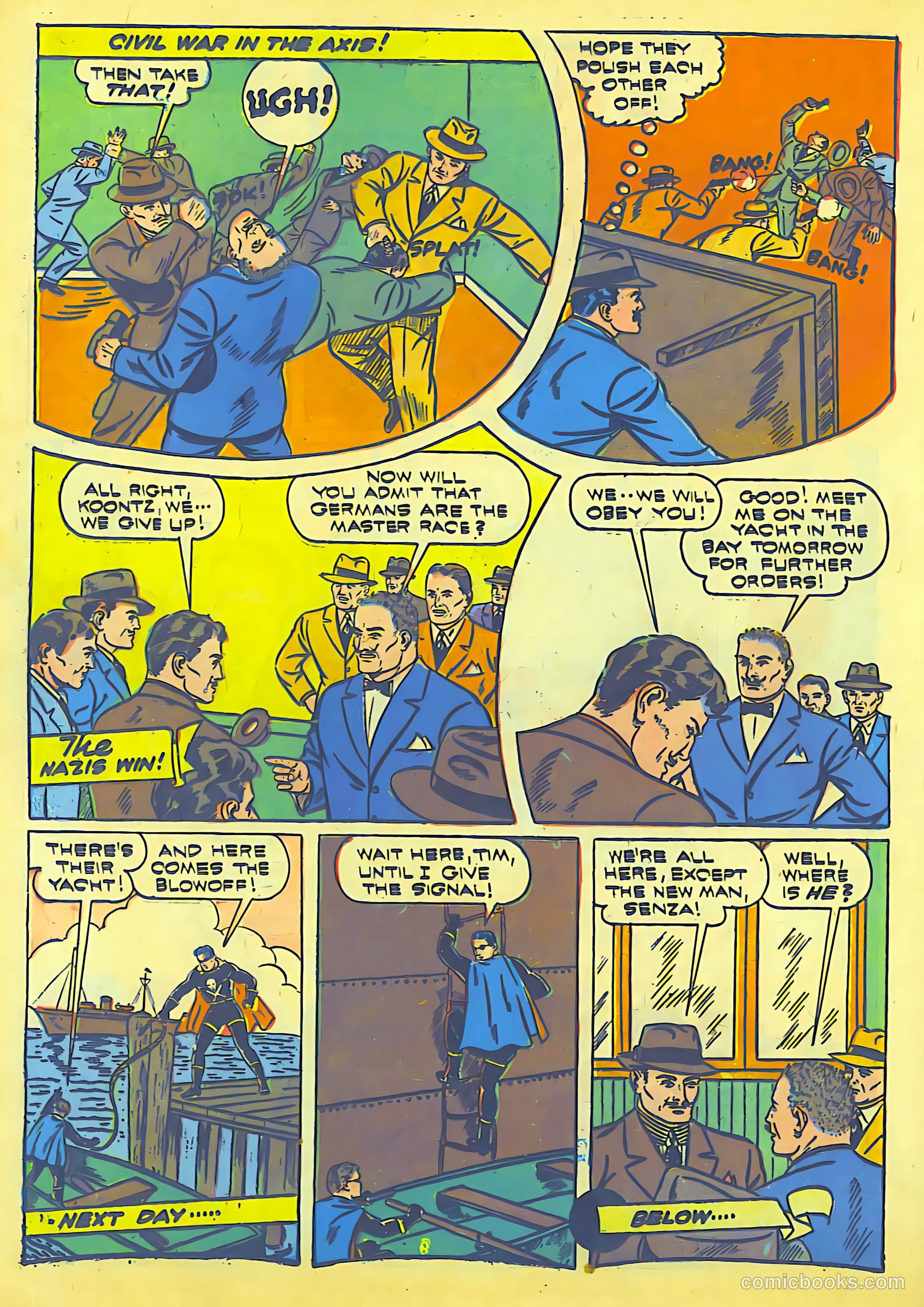 Exciting Comics #23 (1942) — page 23 of 66