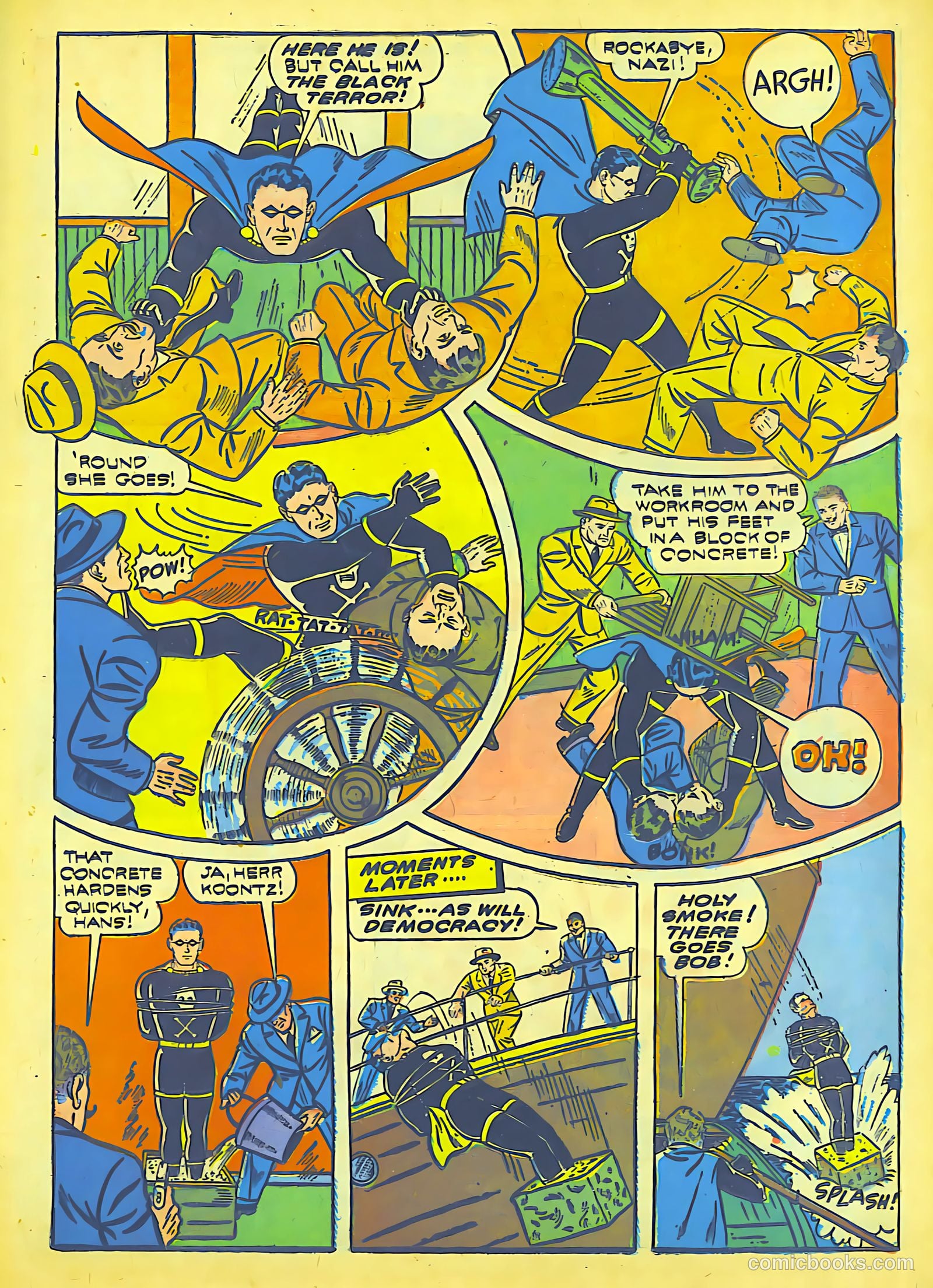 Exciting Comics #23 (1942) — page 24 of 66