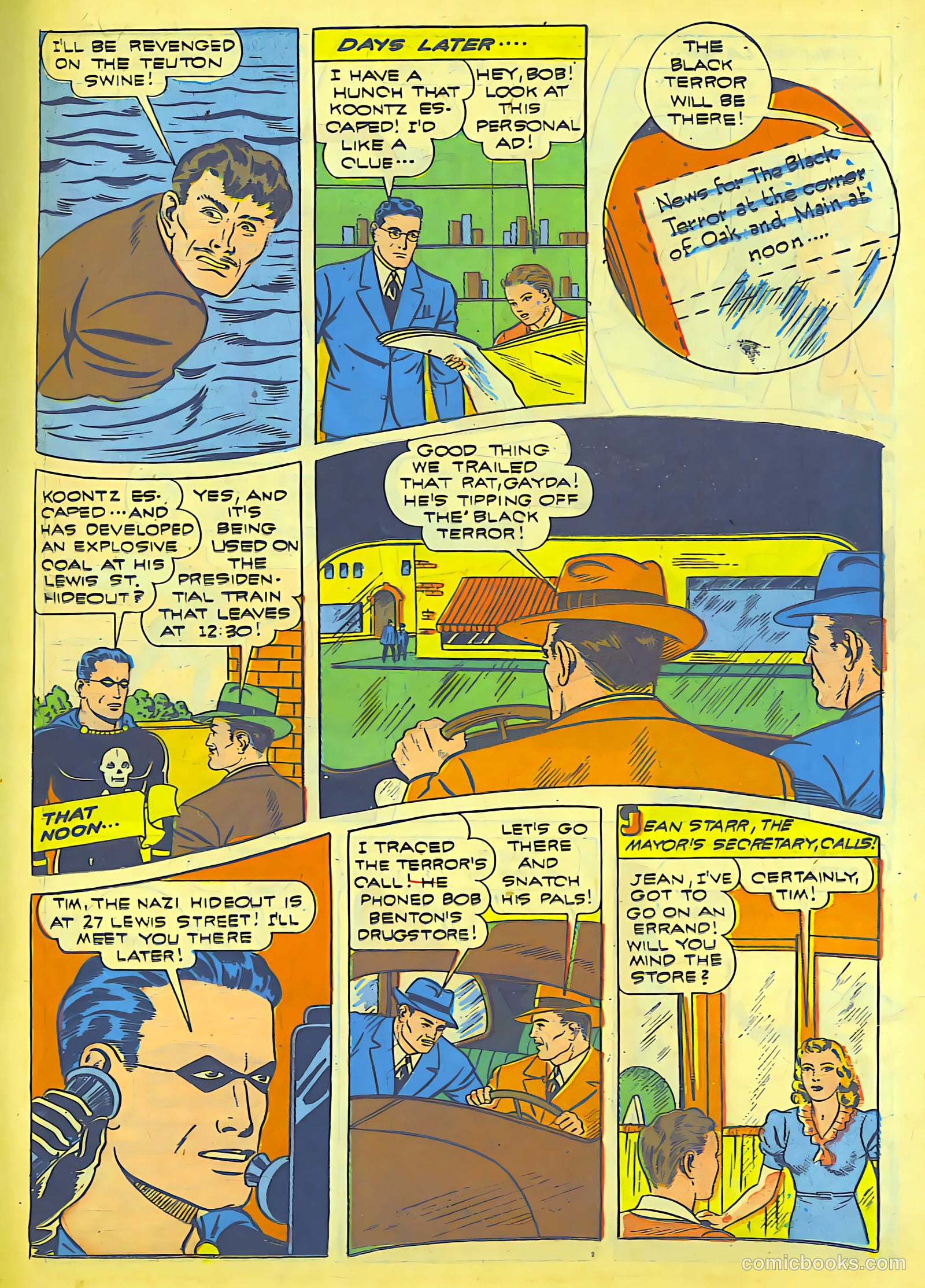 Exciting Comics #23 (1942) — page 26 of 66
