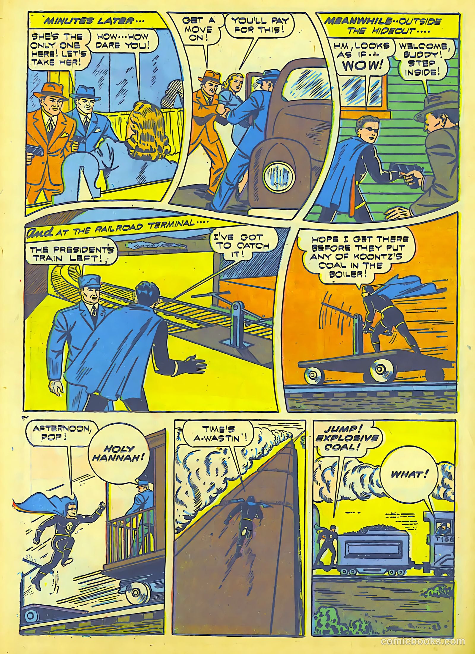 Exciting Comics #23 (1942) — page 27 of 66