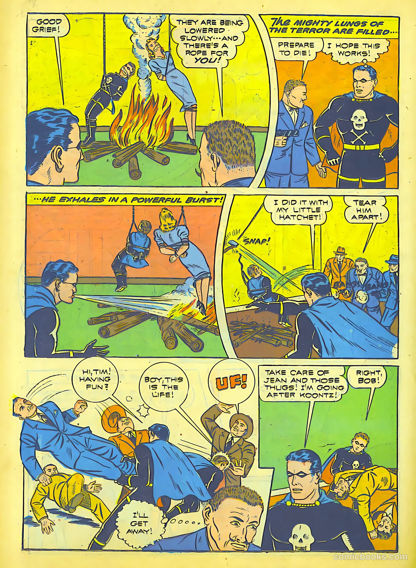 Exciting Comics #23 (1942) — page 29 of 66