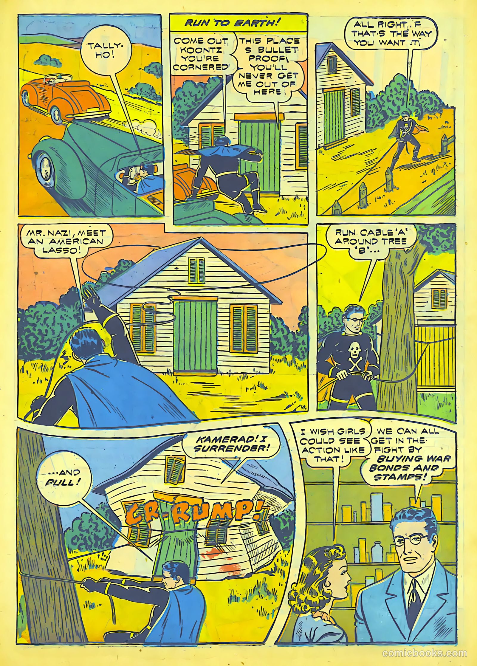 Exciting Comics #23 (1942) — page 30 of 66