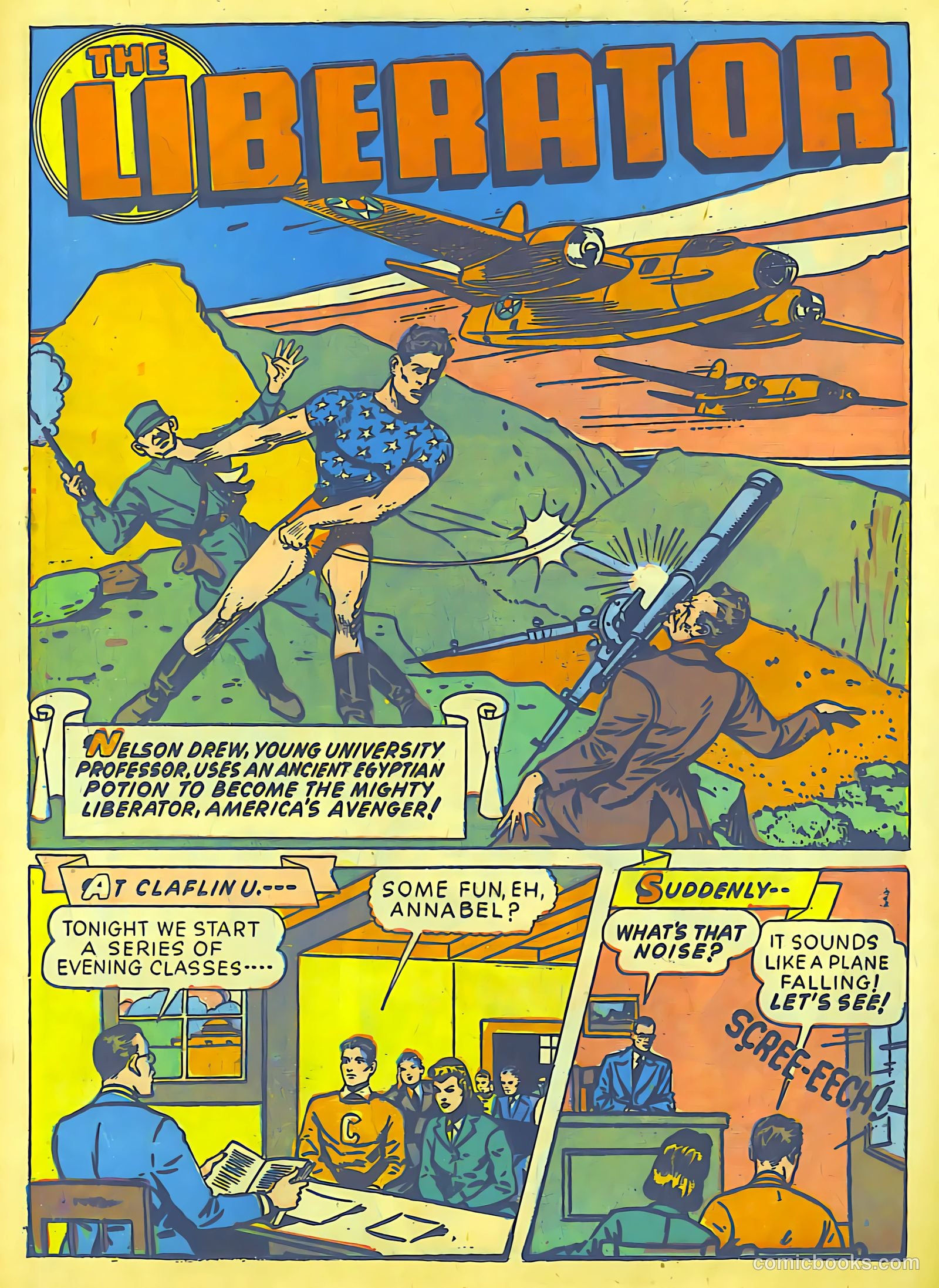 Exciting Comics #23 (1942) — page 31 of 66