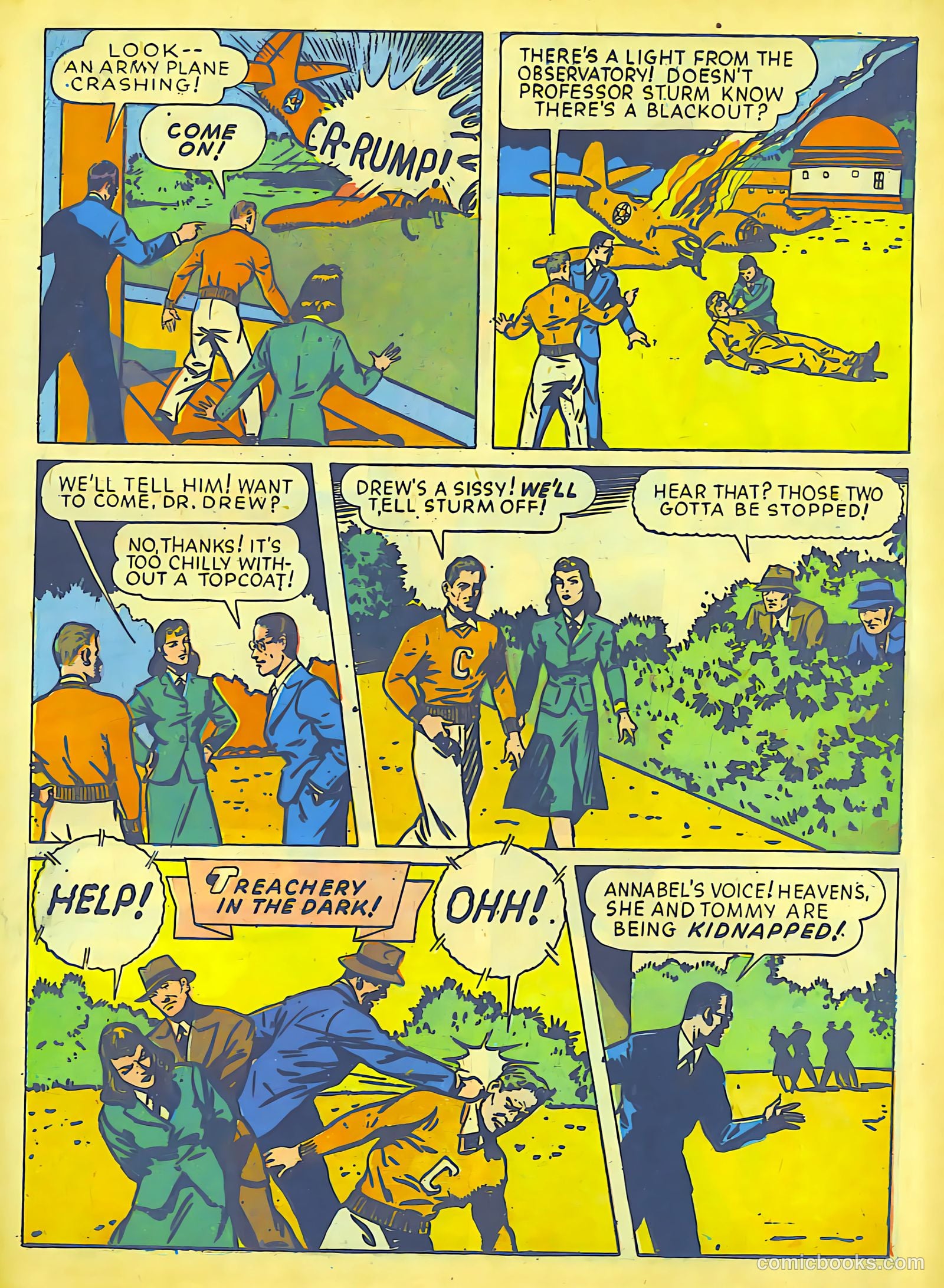 Exciting Comics #23 (1942) — page 32 of 66