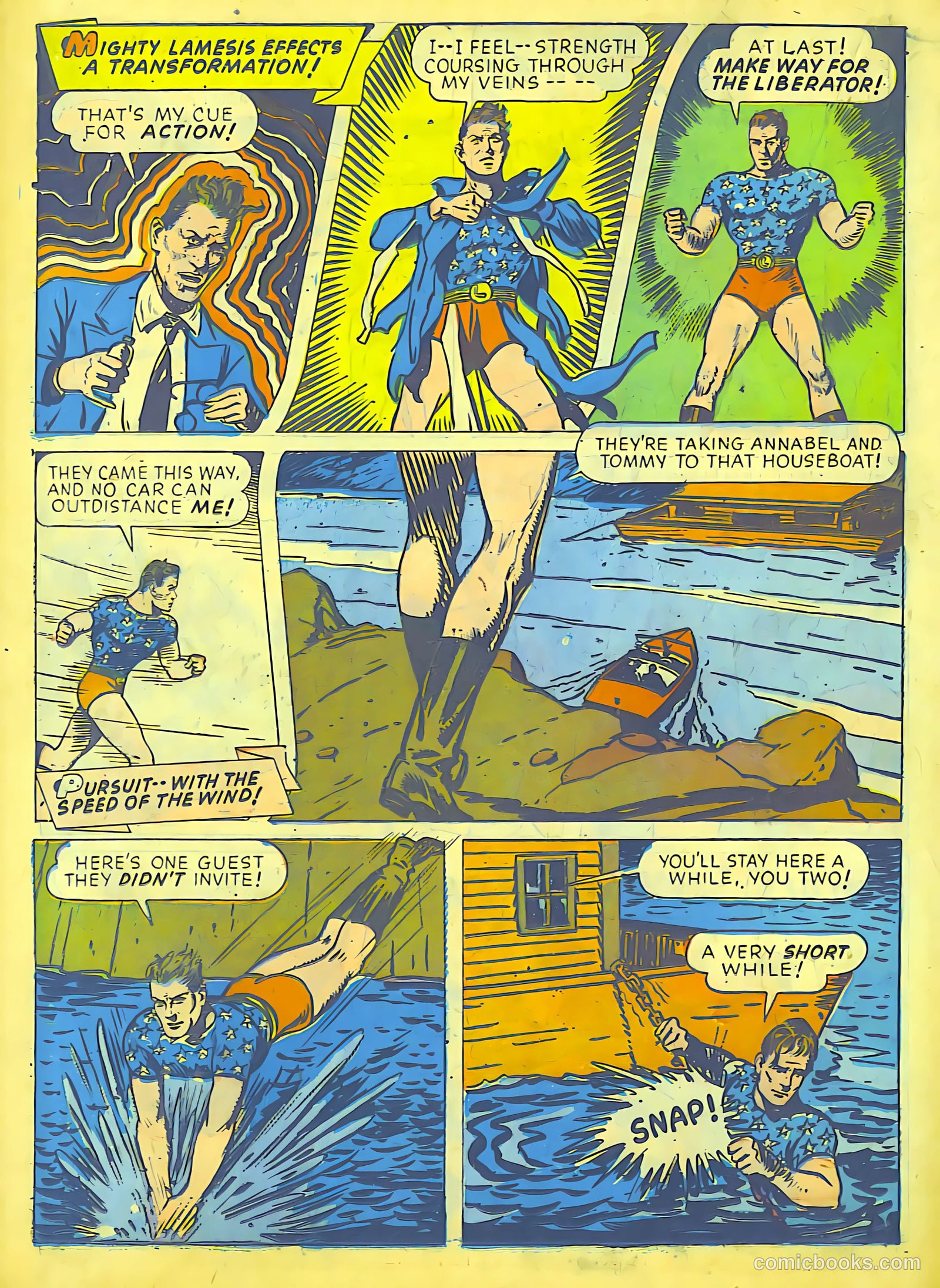 Exciting Comics #23 (1942) — page 33 of 66