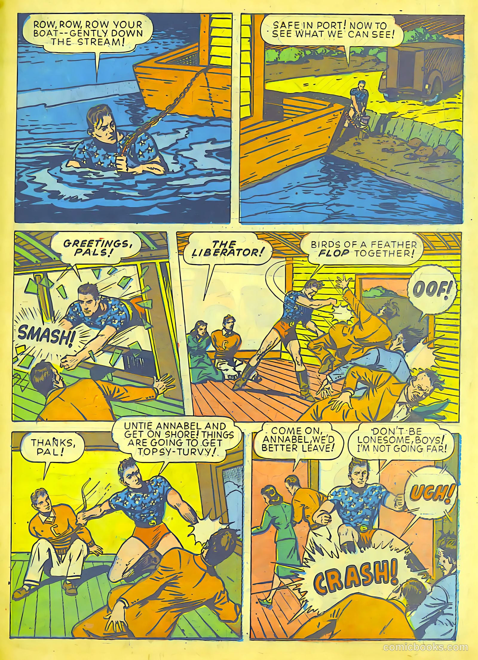 Exciting Comics #23 (1942) — page 34 of 66
