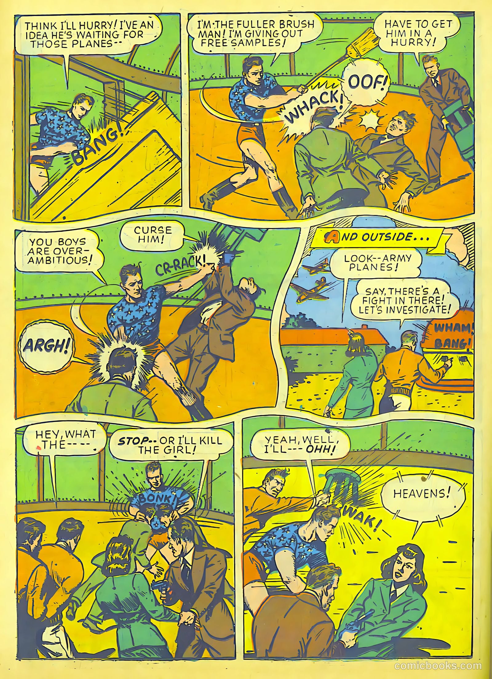 Exciting Comics #23 (1942) — page 37 of 66