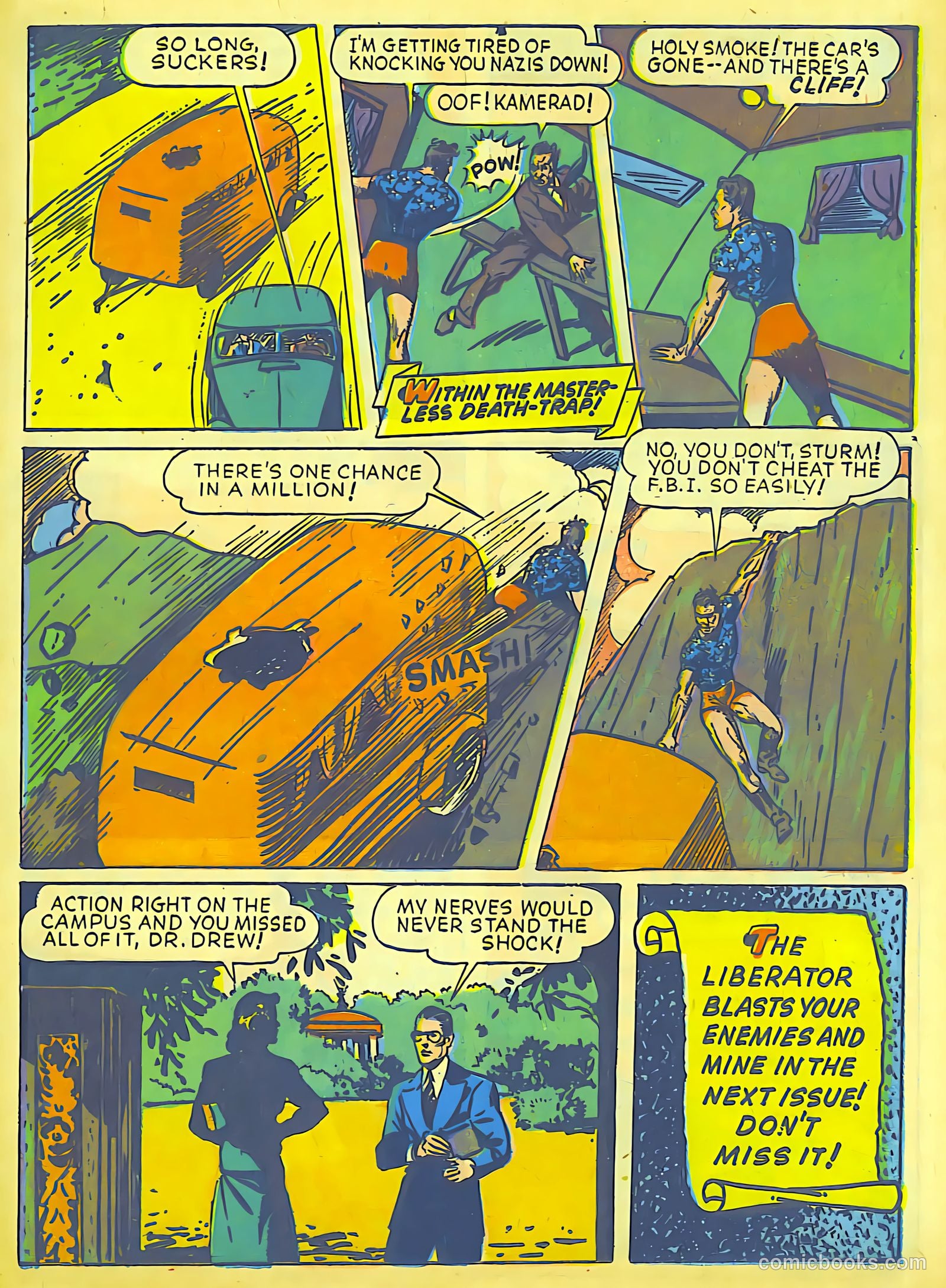 Exciting Comics #23 (1942) — page 40 of 66