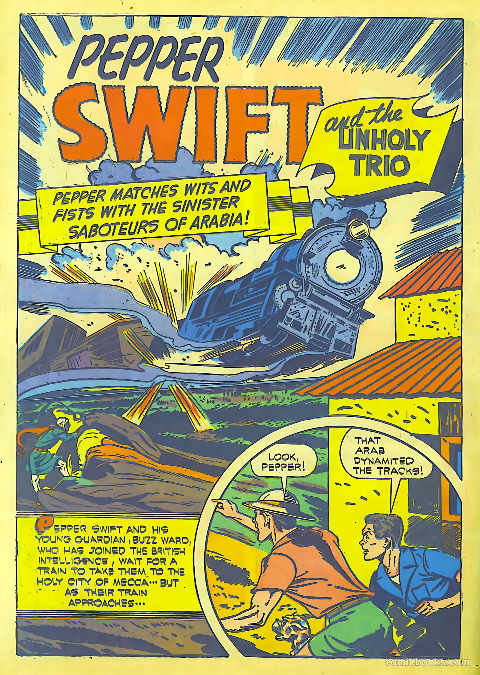 Exciting Comics #23 (1942) — page 43 of 66