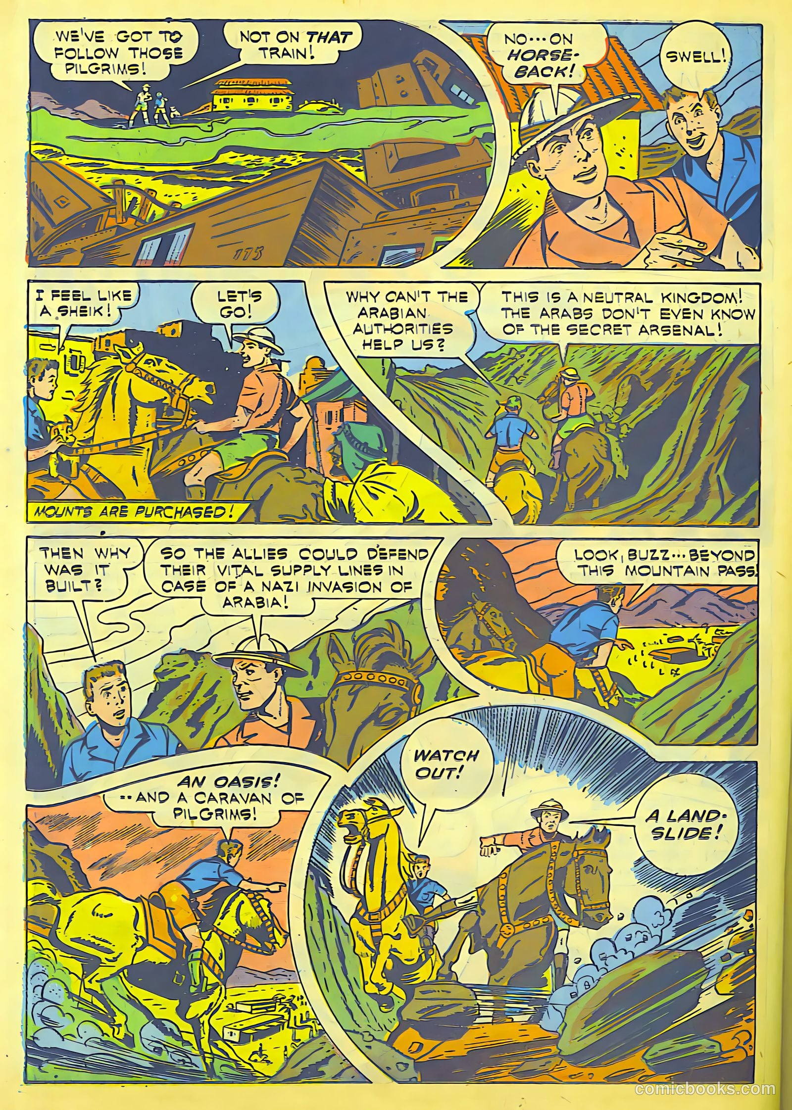 Exciting Comics #23 (1942) — page 45 of 66