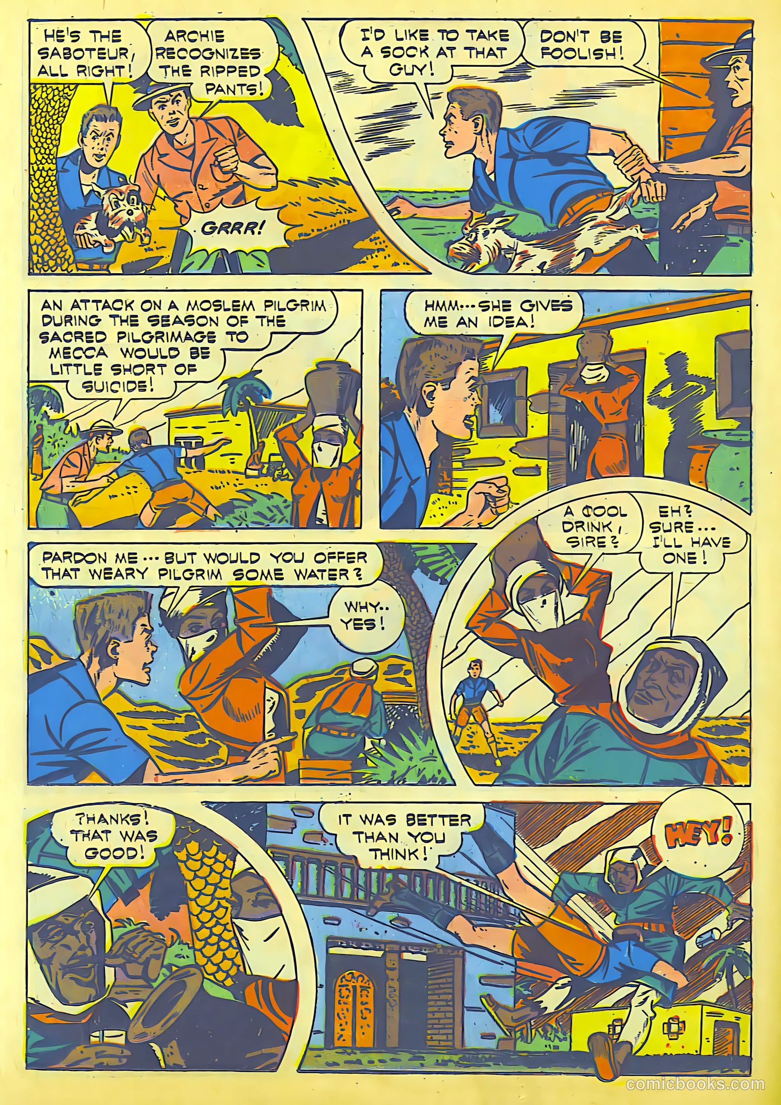 Exciting Comics #23 (1942) — page 47 of 66