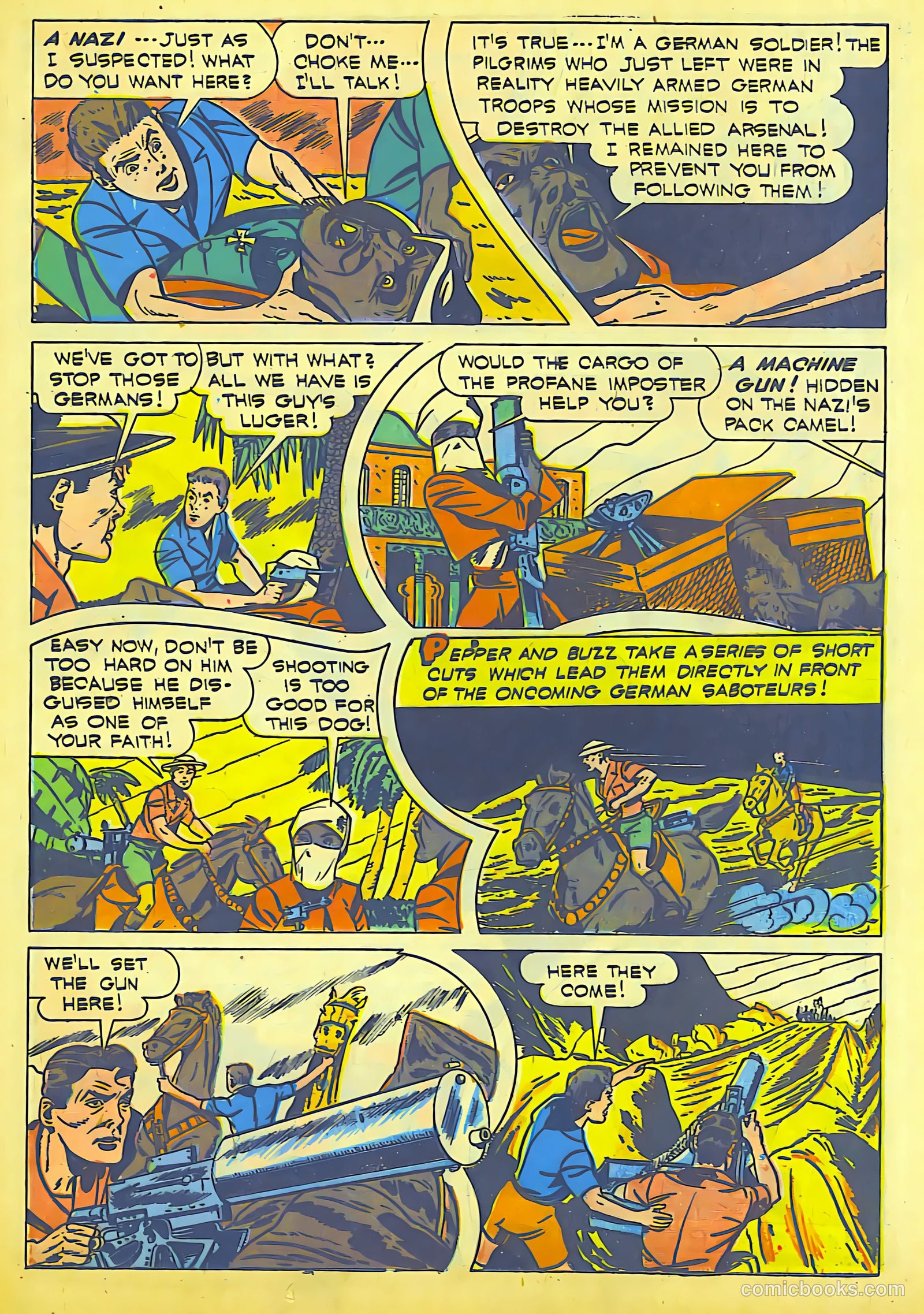 Exciting Comics #23 (1942) — page 48 of 66