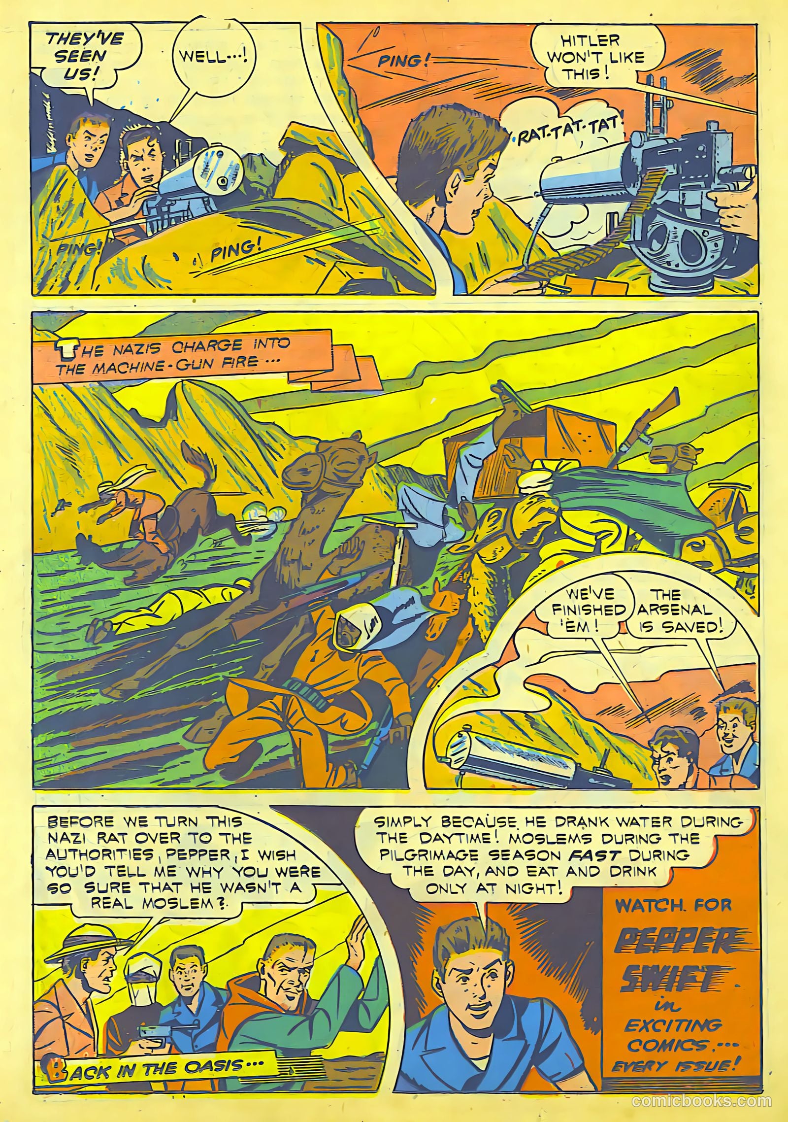 Exciting Comics #23 (1942) — page 49 of 66