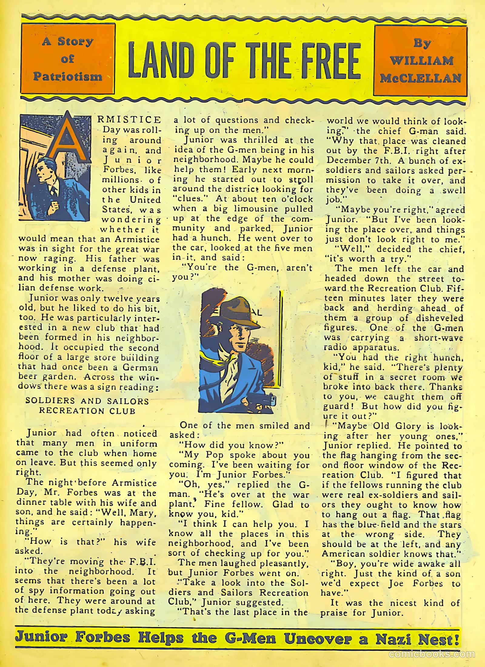 Exciting Comics #23 (1942) — page 50 of 66
