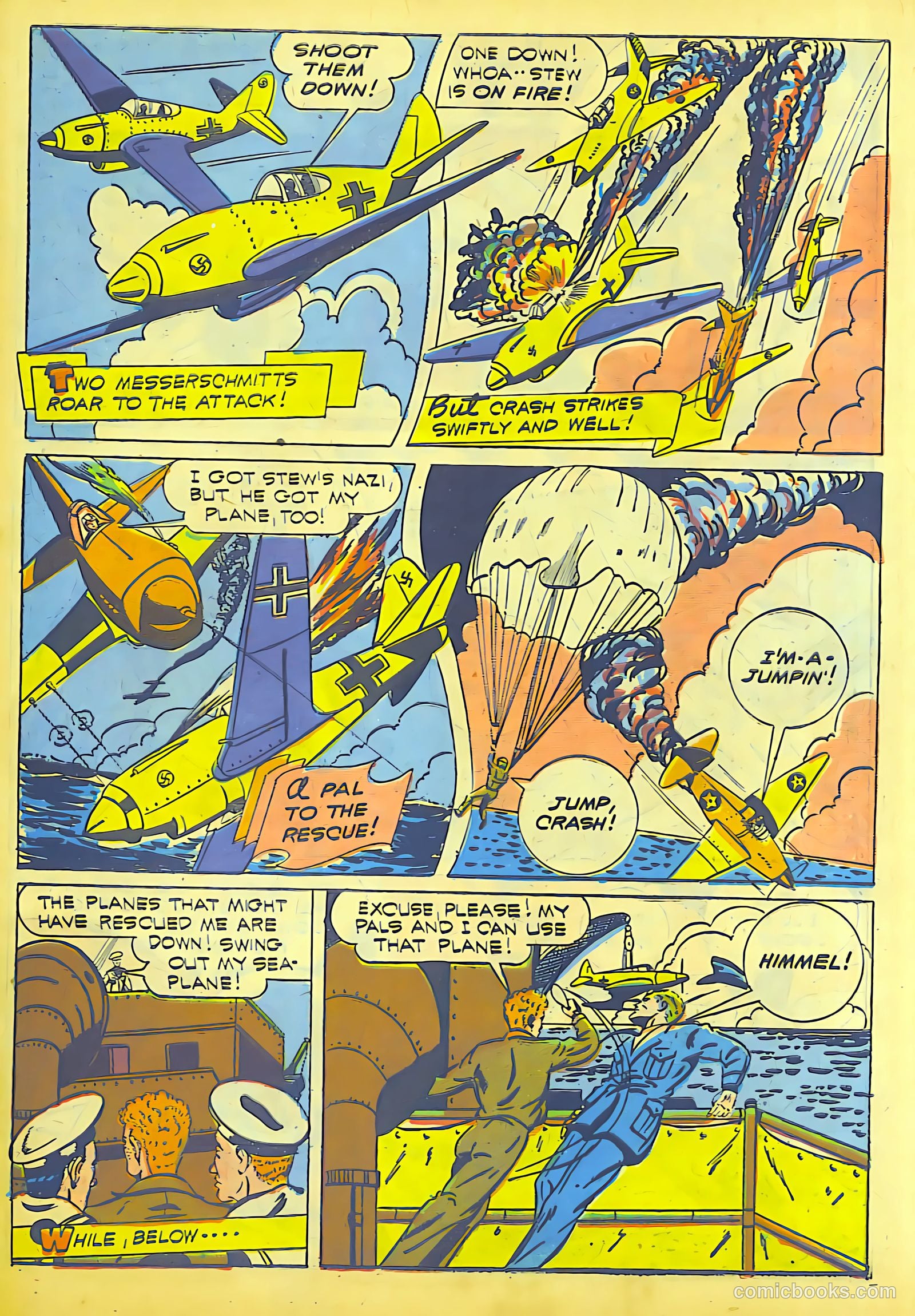 Exciting Comics #23 (1942) — page 54 of 66