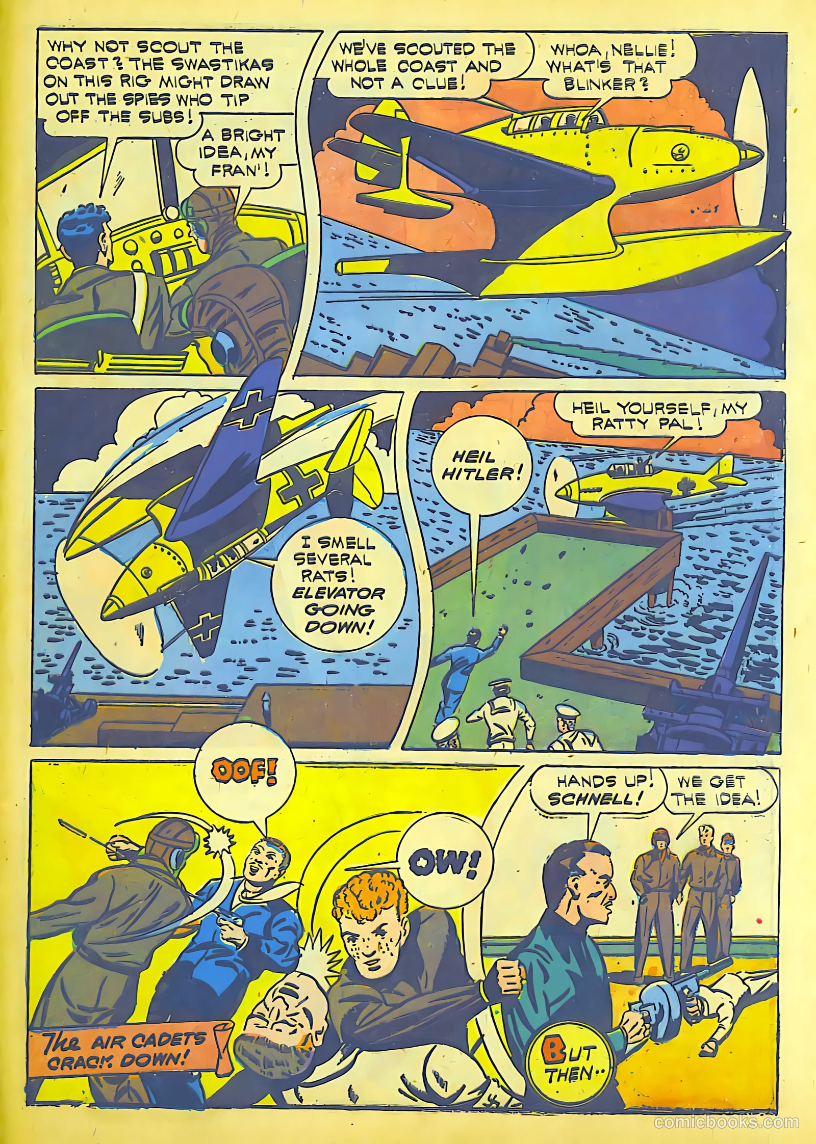 Exciting Comics #23 (1942) — page 56 of 66