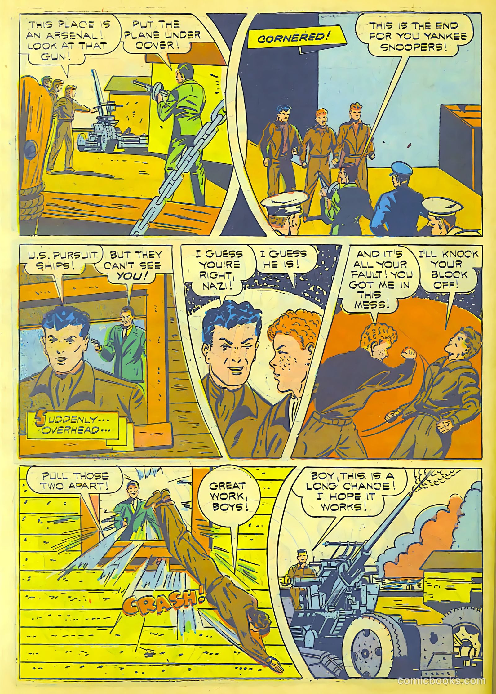 Exciting Comics #23 (1942) — page 57 of 66