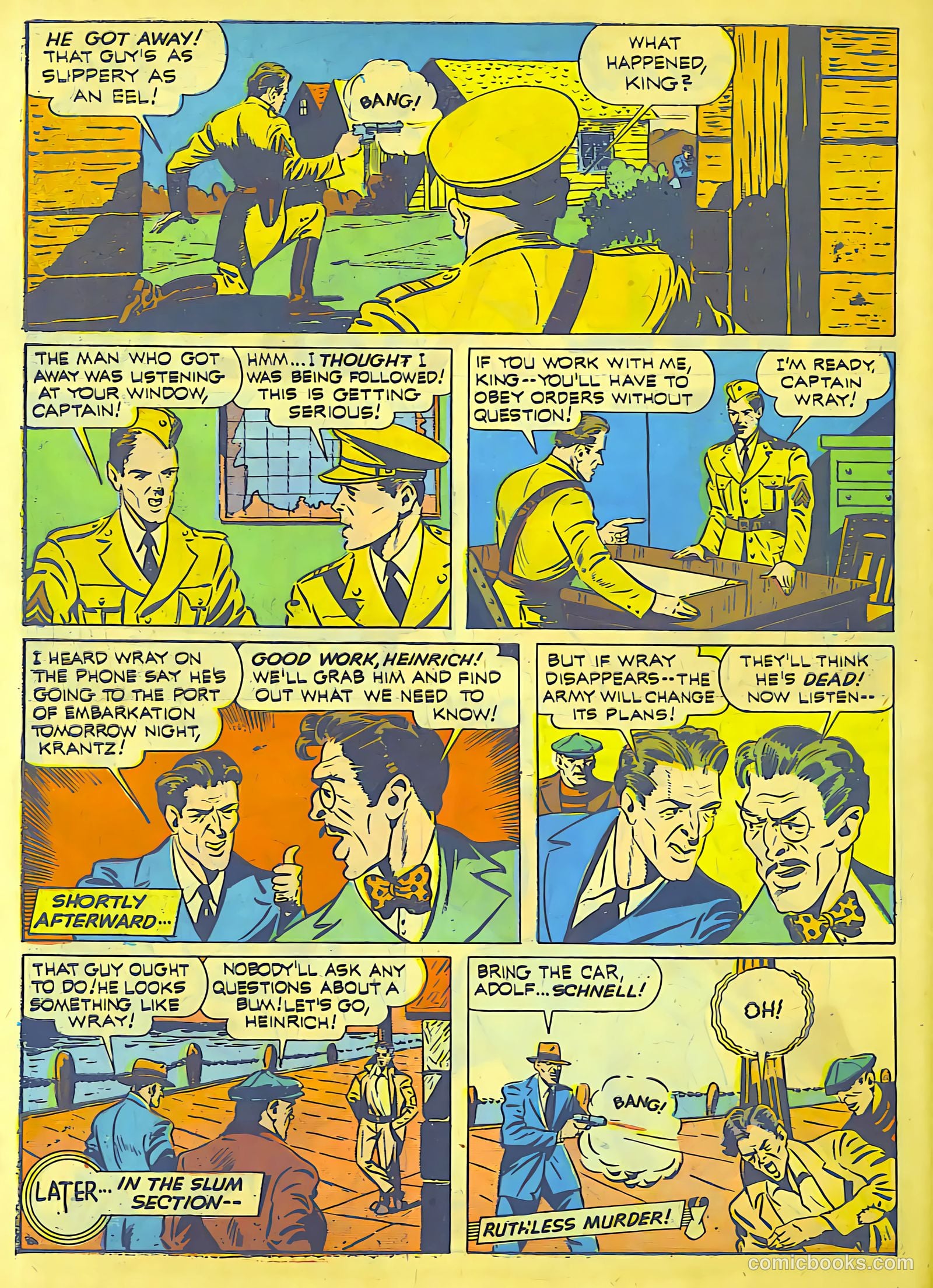 Exciting Comics #23 (1942) — page 61 of 66