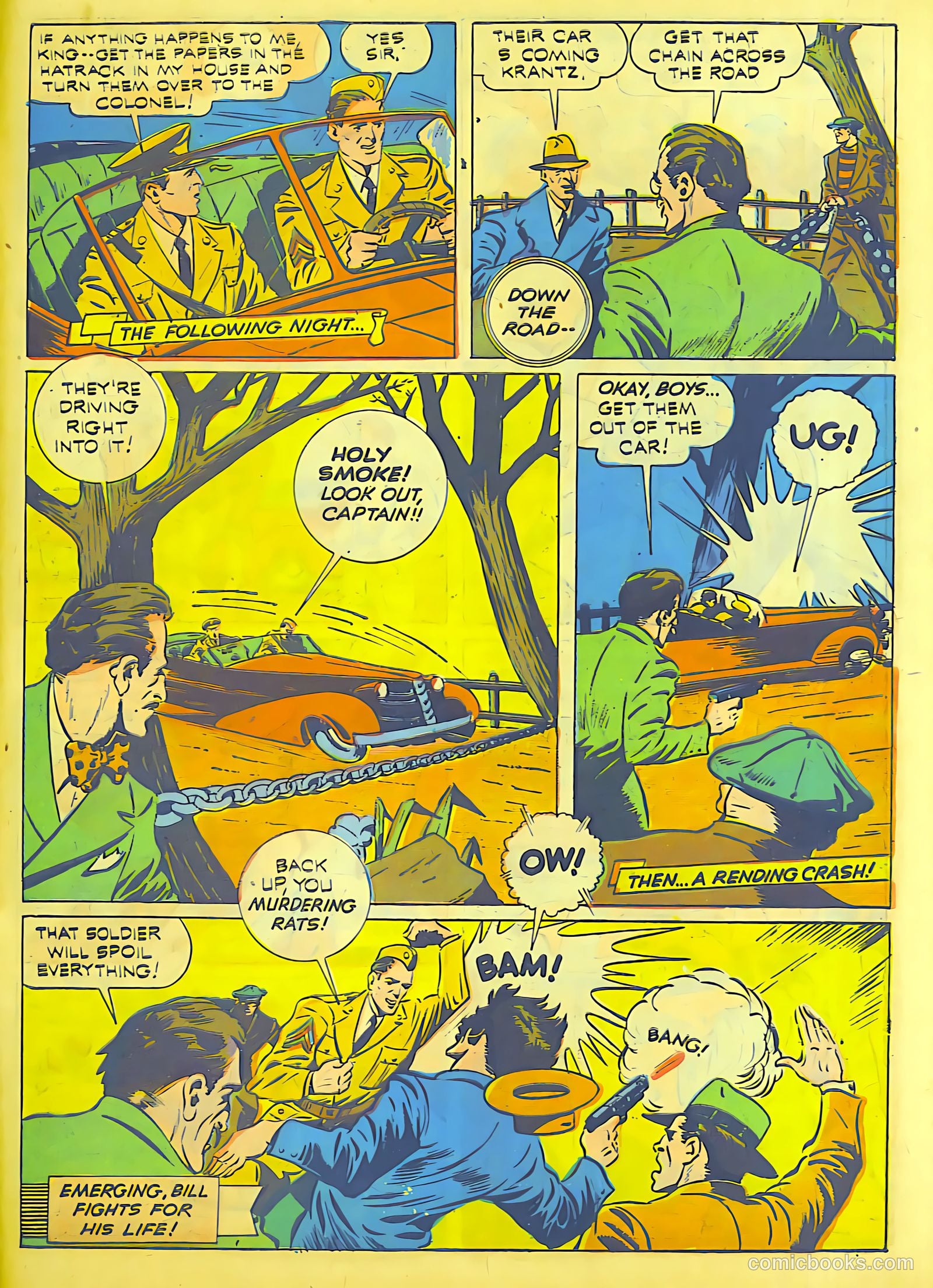 Exciting Comics #23 (1942) — page 62 of 66